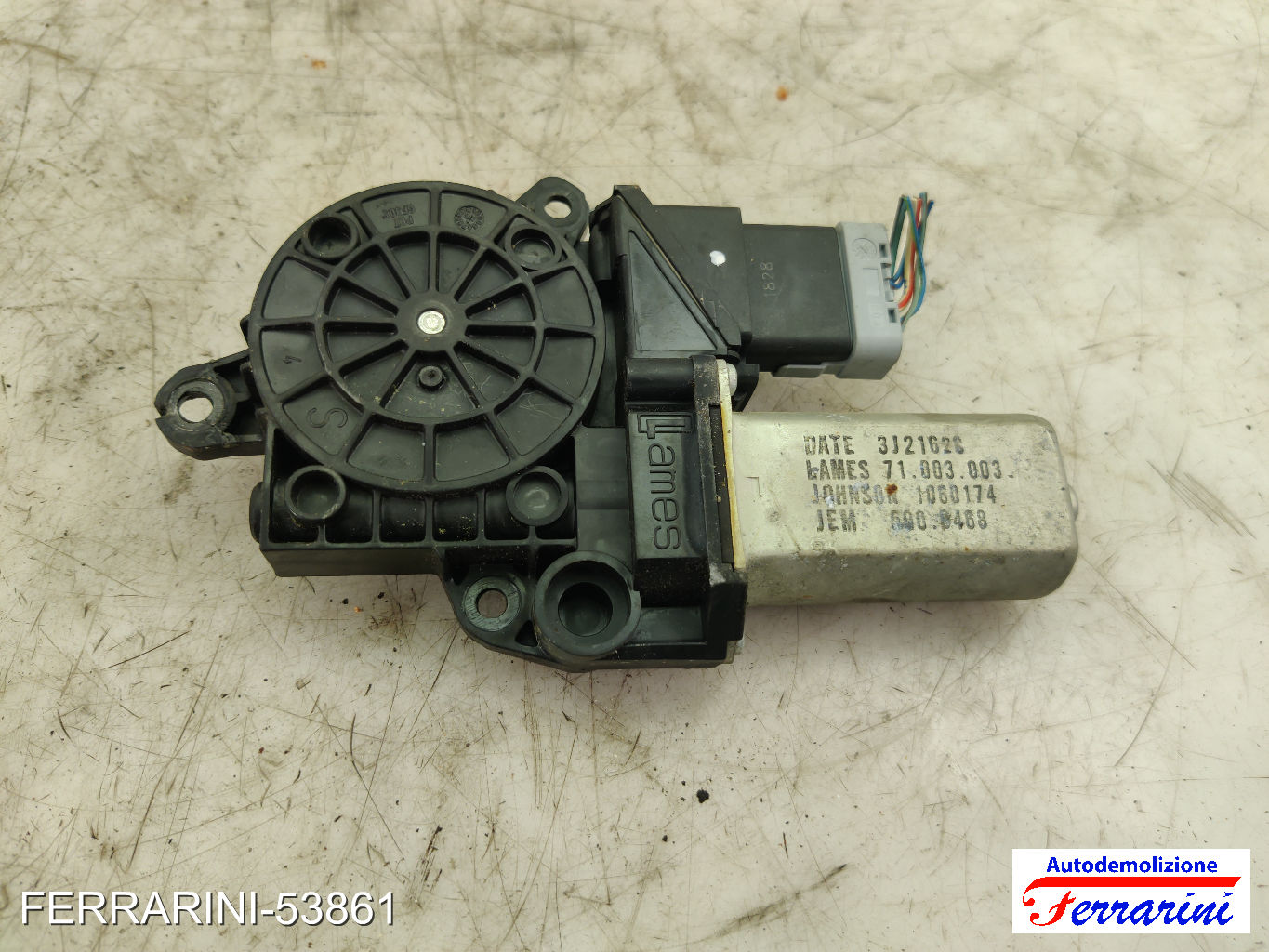 Motorino Alzavetro SKODA FABIA 1 COMBI 6Y5 1.4 16V 2000-2007 6Y1959801, 1060174