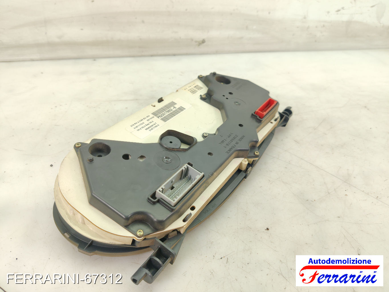 Quadro Contachilometri RENAULT KANGOO KC0/1 1.5 DCI 2001-2007 8200176652
