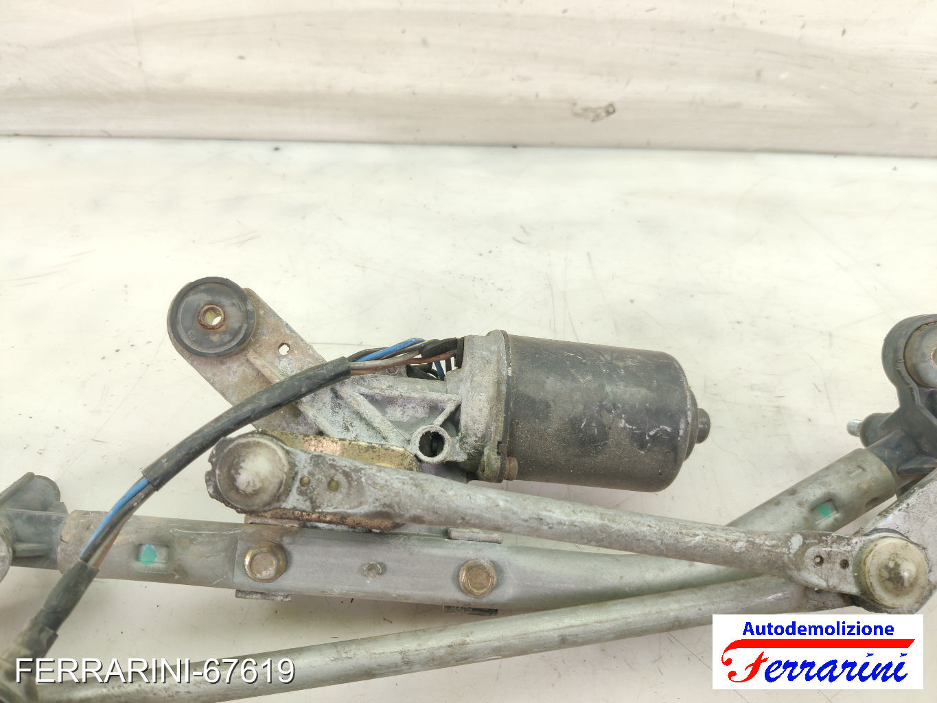 Spazzacqua Motorino Tergicristallo FORD FIESTA 5 JD, JH 2002-2008 anteriore 9