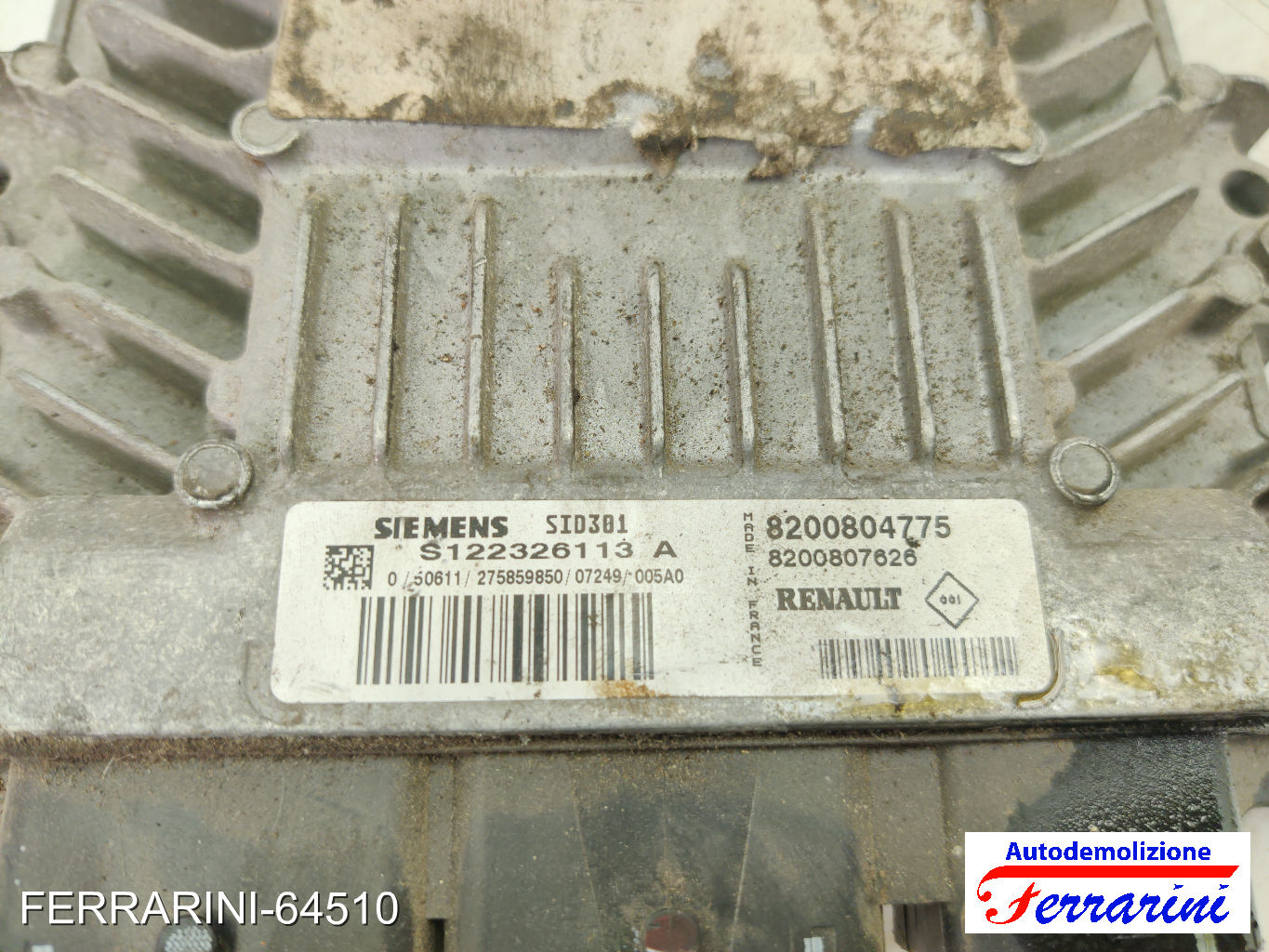 Centralina Motore RENAULT MEGANE 2 BM0/1, CM0/1 1.5 DCI 2005-2008 8200804775 7