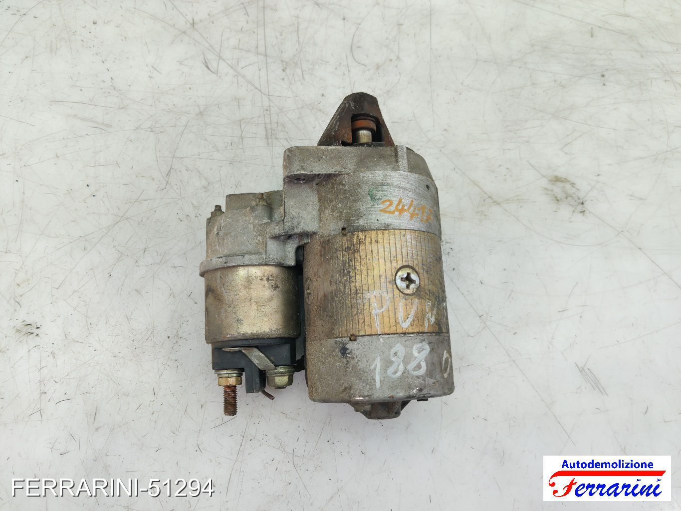 Motorino Avviamento FIAT PUNTO 188 1.2 60 1999-2010 63101018, 46740242, 55195030