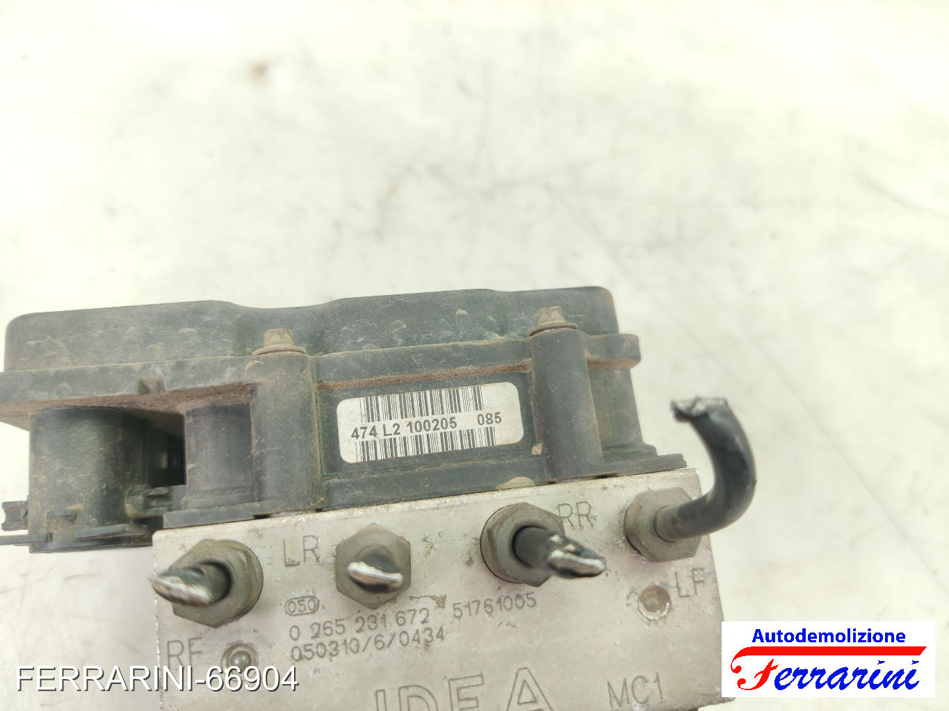 Centralina Pompa Abs FIAT IDEA 350 1.3 D MULTIJET 2004-2012 71740406 7