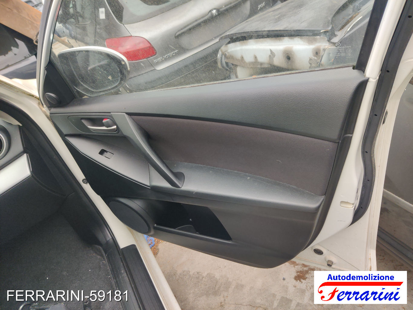 Motorino E Meccanismo Alzavetro Frontale Destra