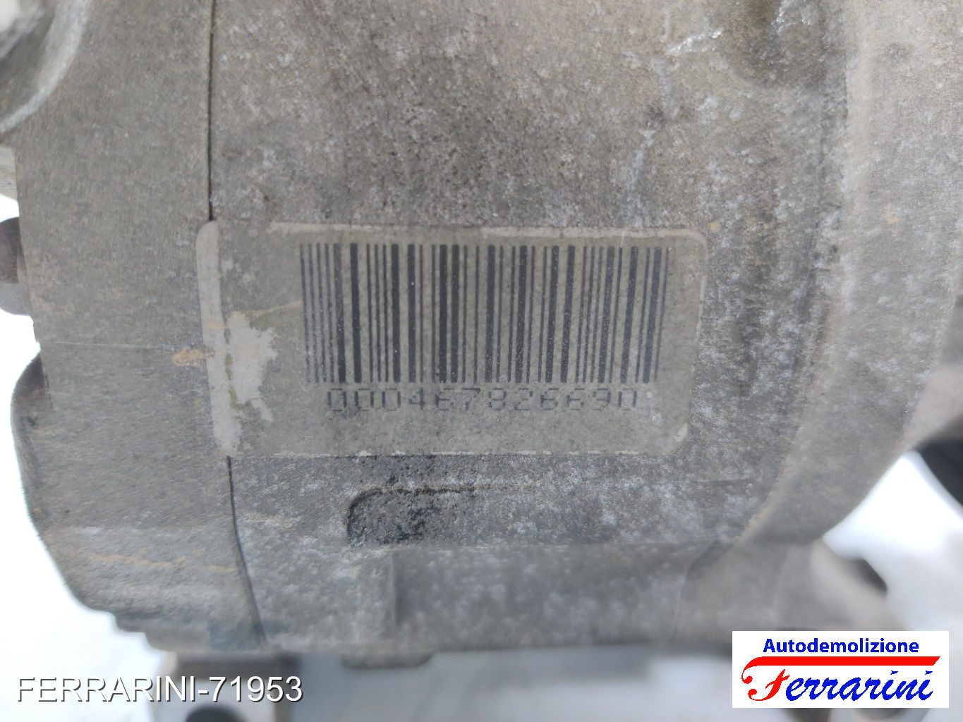 Compressore Clima LANCIA YPSILON 843 1.2 2003-2011 46782669, SA707500046782669 8