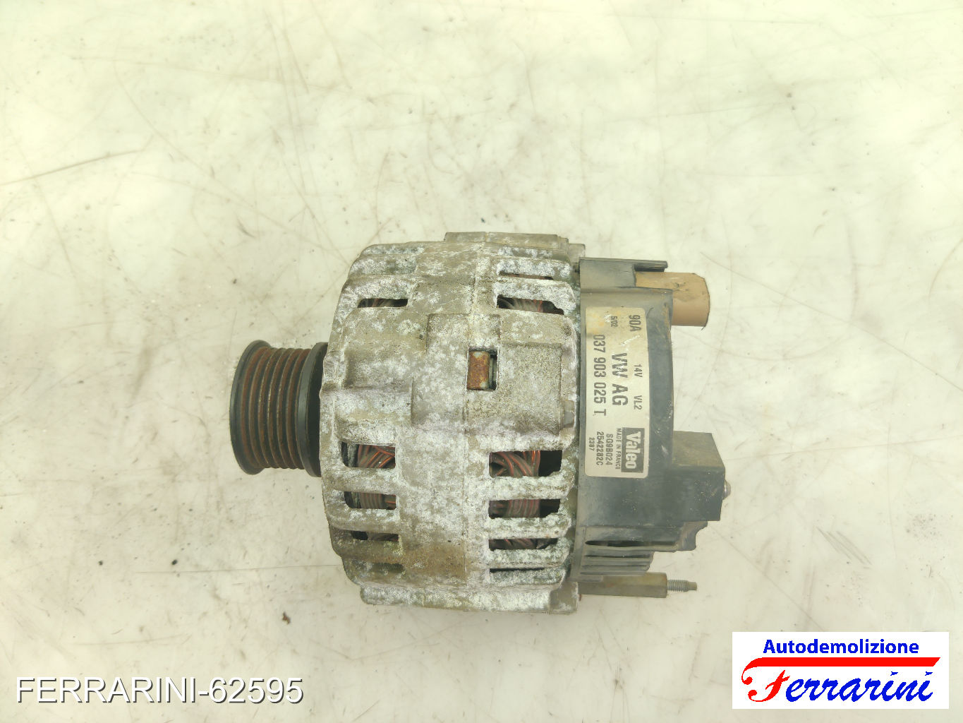 Alternatore VW GOLF 4 VARIANT 1J5 1.4 16V 1999-2006 037903025T, 037903025M