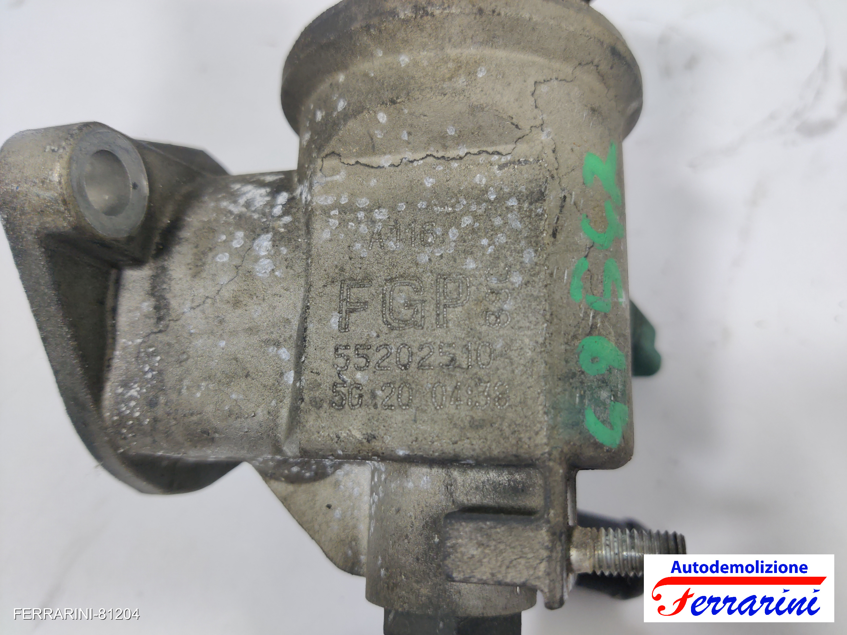 939A2000 Termostato FIAT CROMA 194 1.9 D MULTIJET 2005-2011 55202510, 55187784