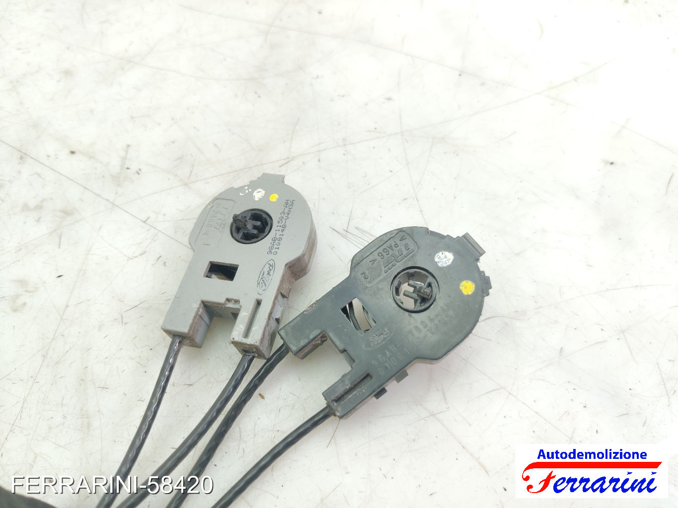 Tastiera Clima FORD FOCUS DAW, DBW 2001-2004 anteriore, frontale 1S4H18C419BA