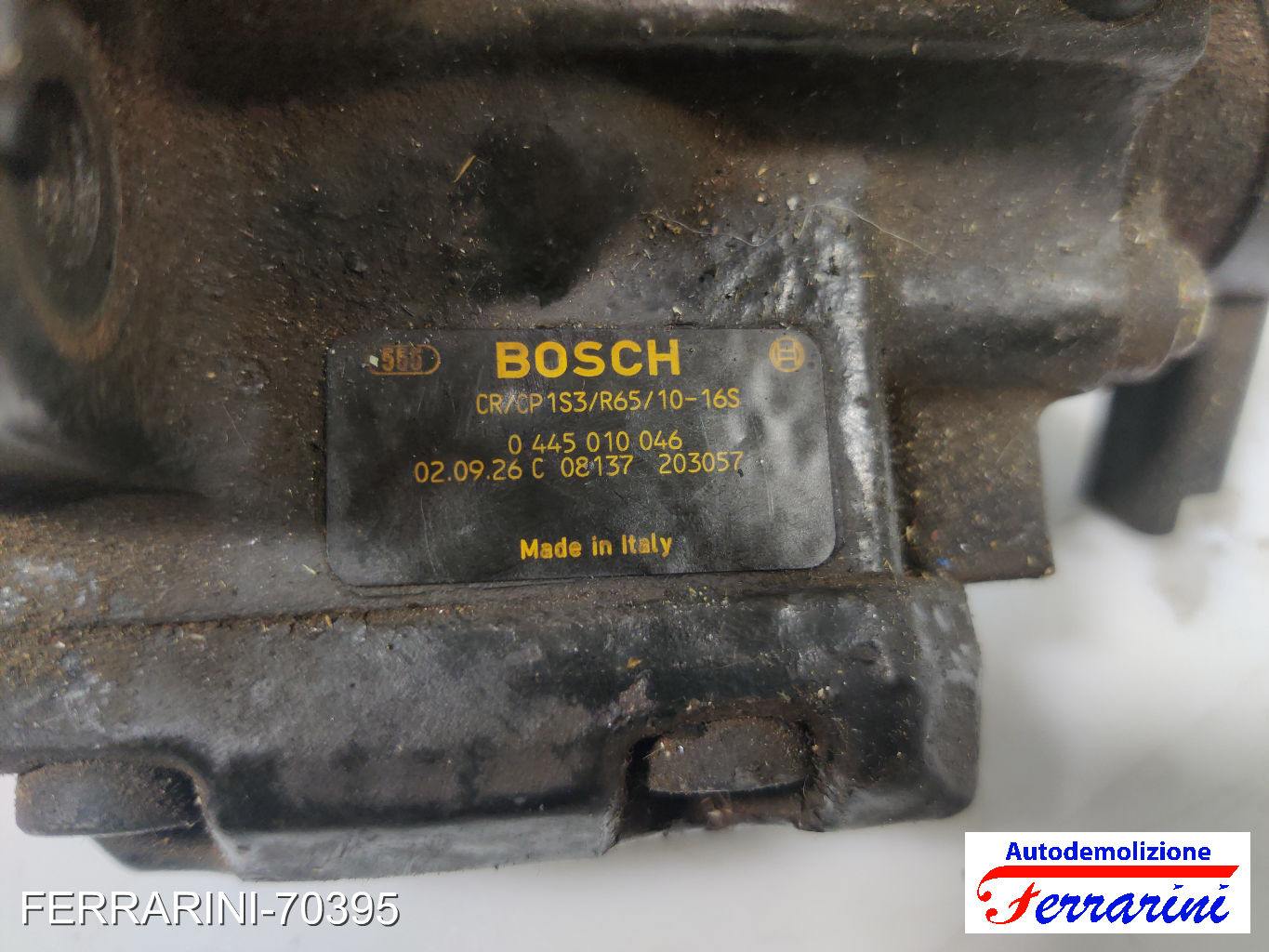 Pompa Alta Pressione Iniezione CITROEN XSARA PICASSO N68 2.0 HDI 1999-2011 9