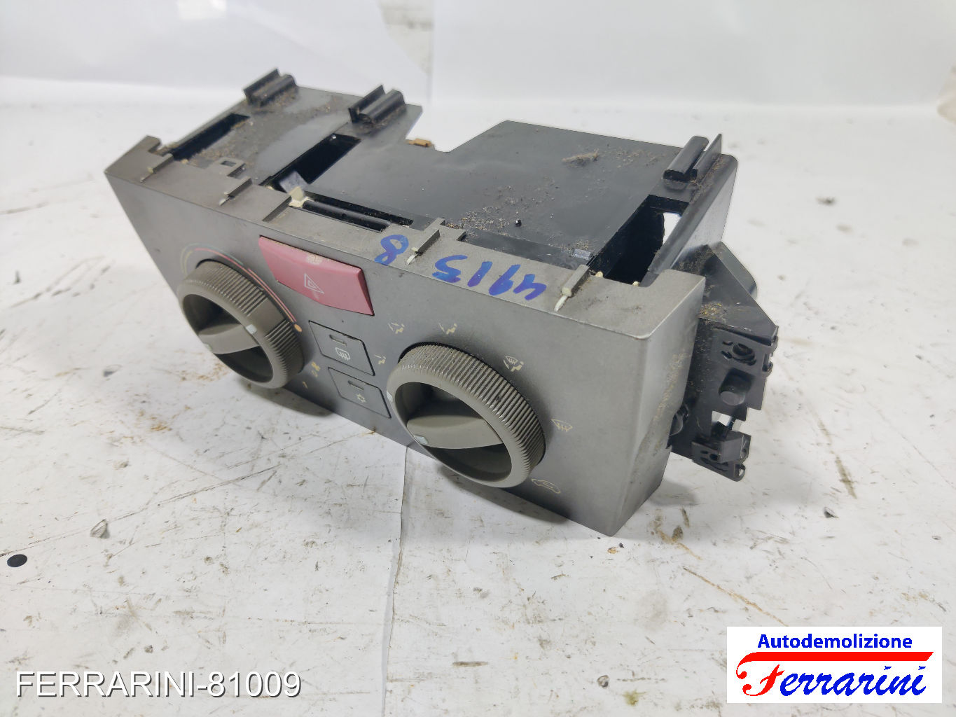 Tastiera Clima LANCIA YPSILON 843 2003-2011 anteriore, frontale 77364220