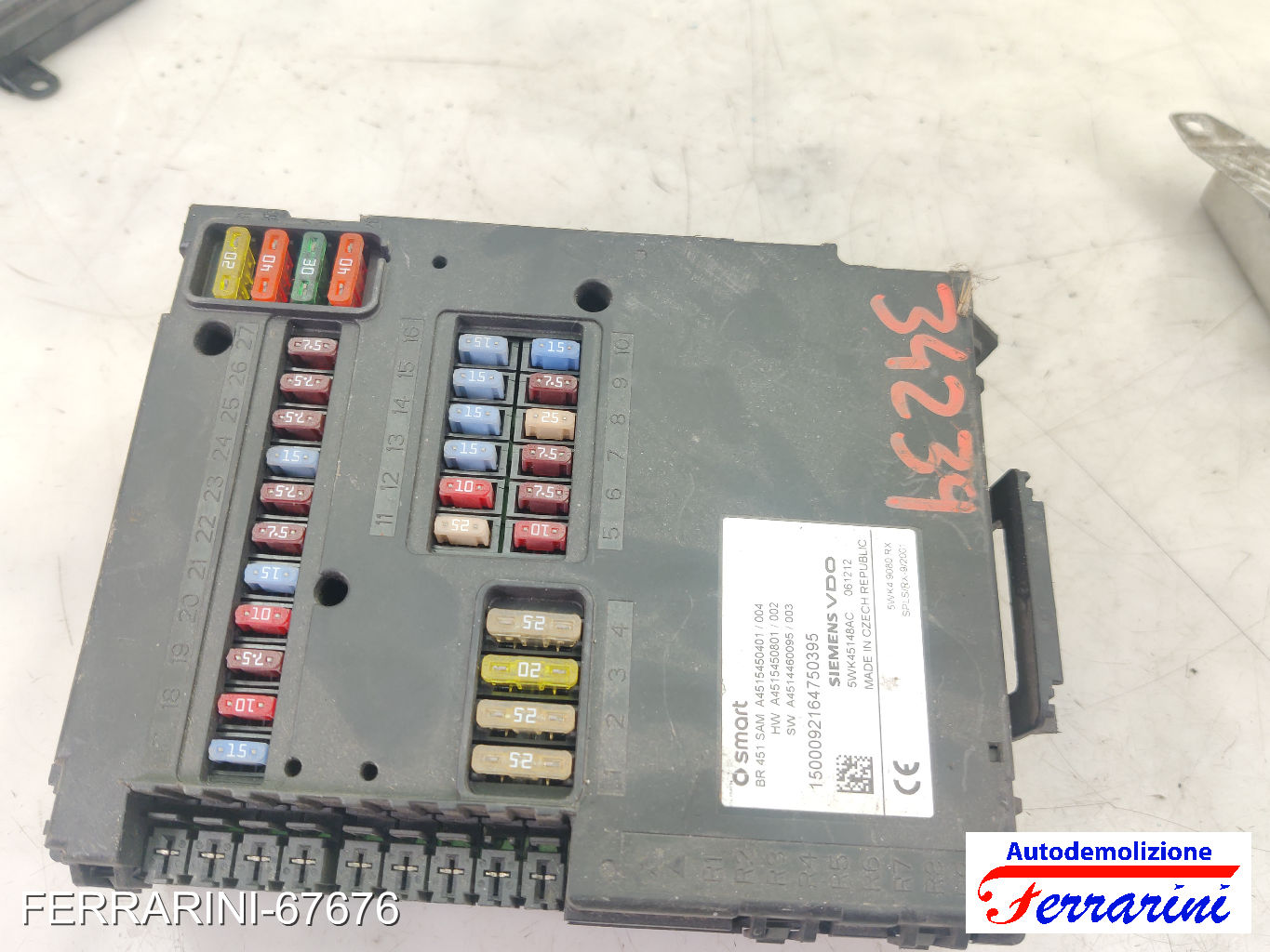 Kit Accensione SMART FORTWO COUPE 451 1.0 2007-2023 A1321532279 10