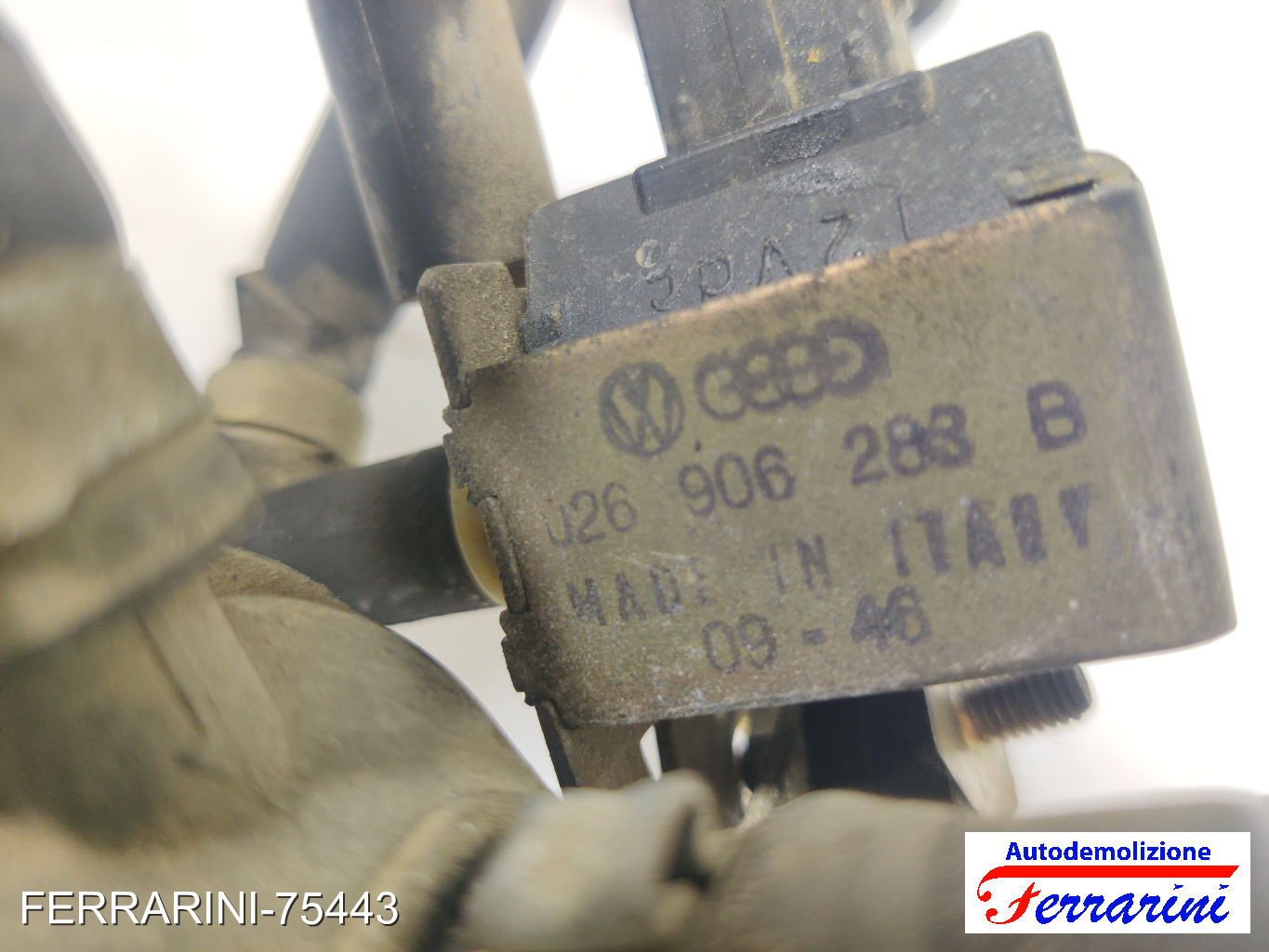 Valvola vuoto SPACO elettrovalvola AUDI 80 893, 894, 8A2 1.8 S 1986-1991