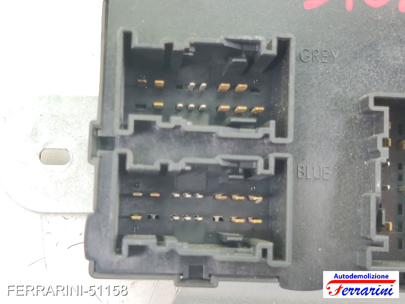 Body Computer FORD FIESTA 6 CB1, CCN 1.4 2008-2012 8V5115K600CJ, 030266210501