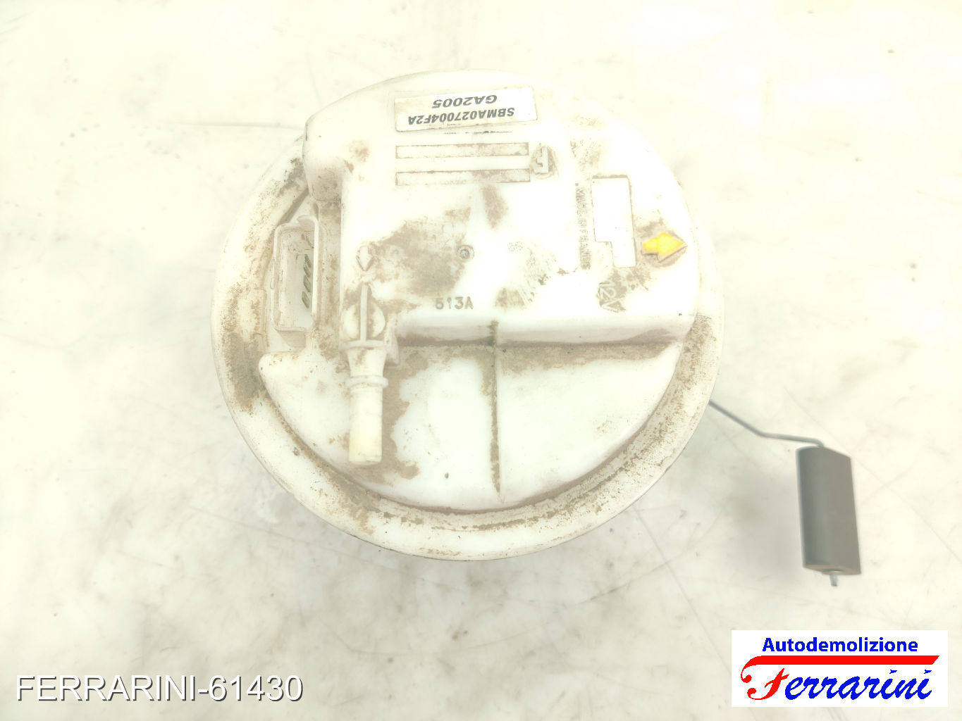 Cestello Pompa Galleggiante Serbatoio PEUGEOT 206 1.4 2007-2008 1525H8, GA2005