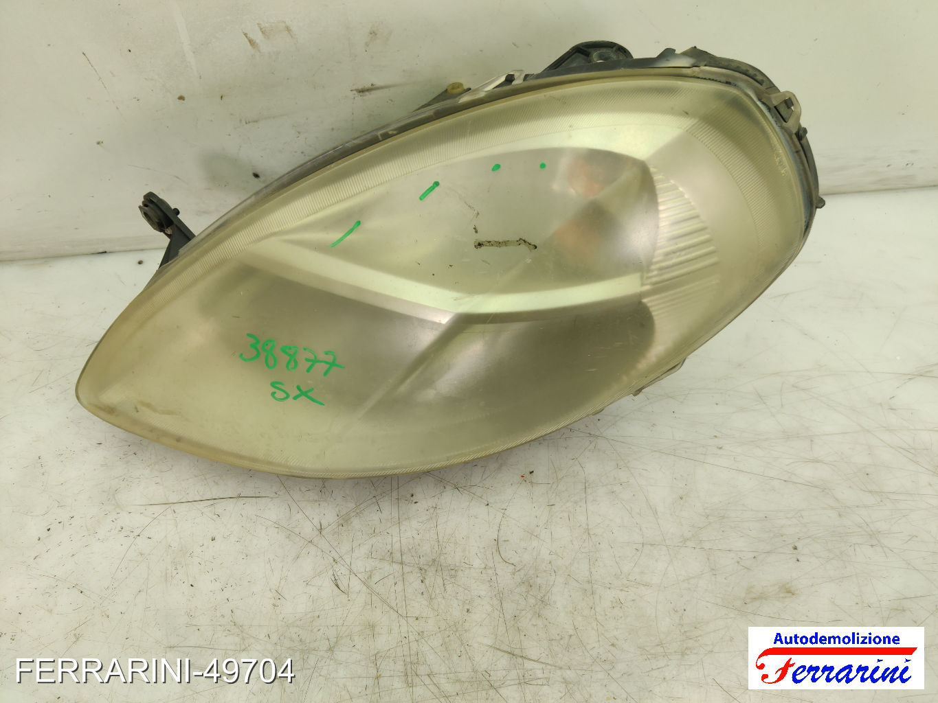 Faro Anteriore LANCIA YPSILON 843 2003-2011 sinistro, sx 51786654, 51702679 8