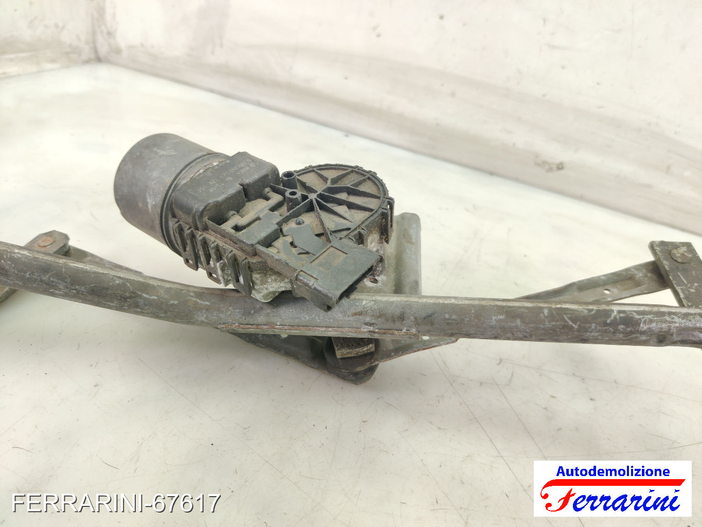 Spazzacqua Motorino Tergicristallo PEUGEOT 206 SW 2E/K 2002-2007 anteriore 6