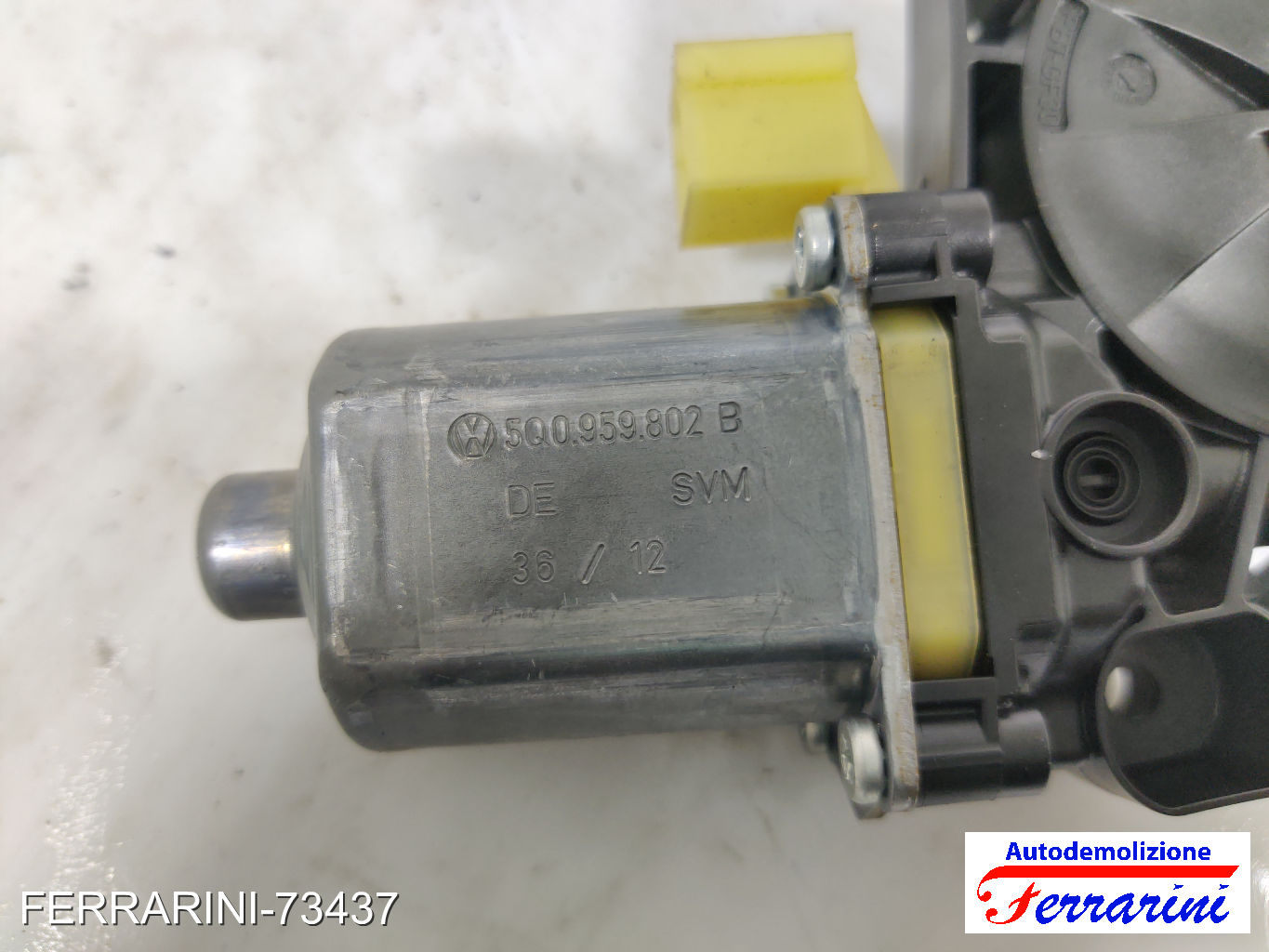 Motorino Alzavetro VW GOLF 7 5G1, BE1, BE2, BQ1 2.0 TDI 2012-2020 5Q0959802B 6