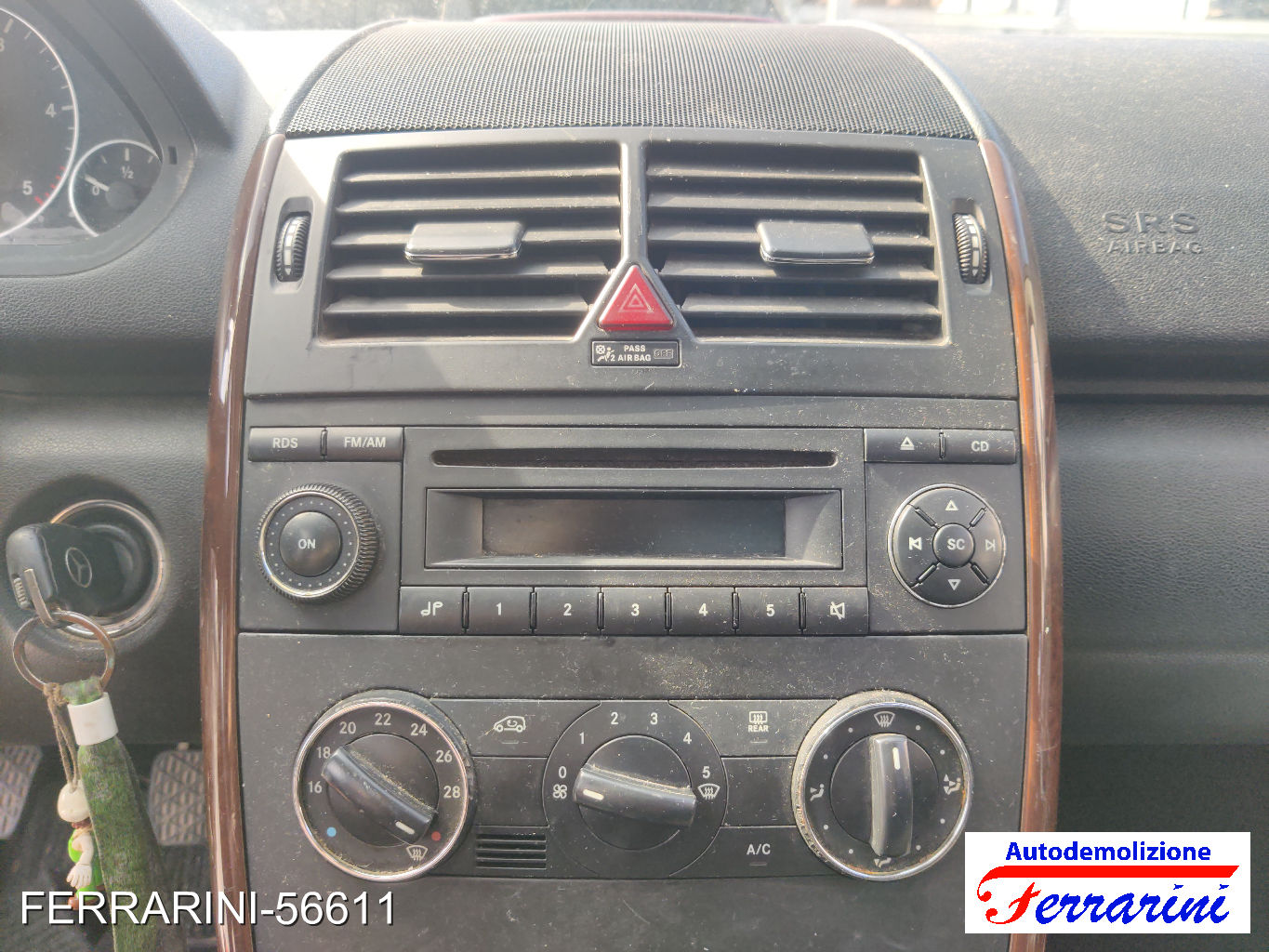 Mercedes Classe A W169 A 180 CDI 109CV 2004-2012