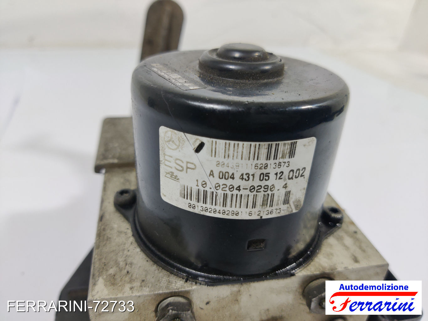 Centralina Pompa Abs MERCEDES CLASSE C W203 C 200 CDI 2000-2003 A0044310512 8