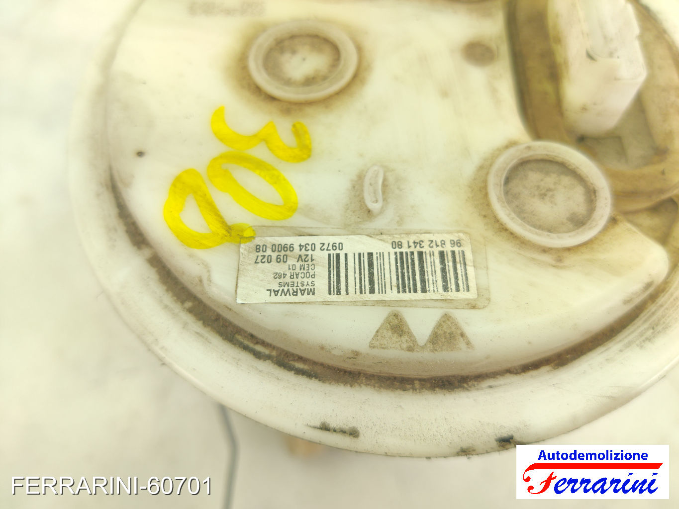 Cestello Pompa Galleggiante Serbatoio PEUGEOT 308 1 4A, 4C 1.6 16V 2007-2014 11
