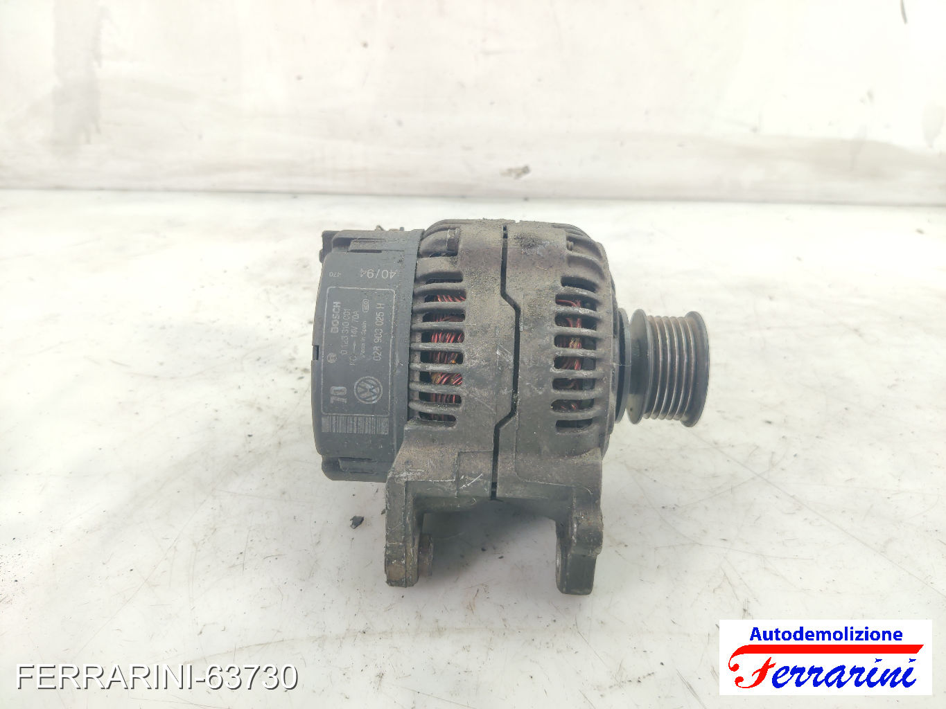 Alternatore VW GOLF 3 1H1 2.0 1991-1997 028903025H, 028903025F, 028903027G 10