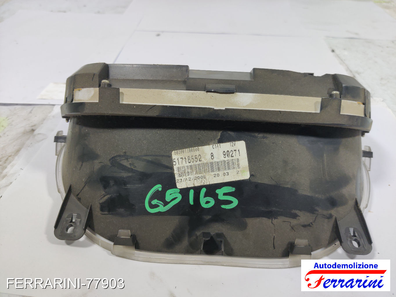 Quadro Contachilometri FIAT GRANDE PUNTO 199 1.3 D MULTIJET 2005-2010 9