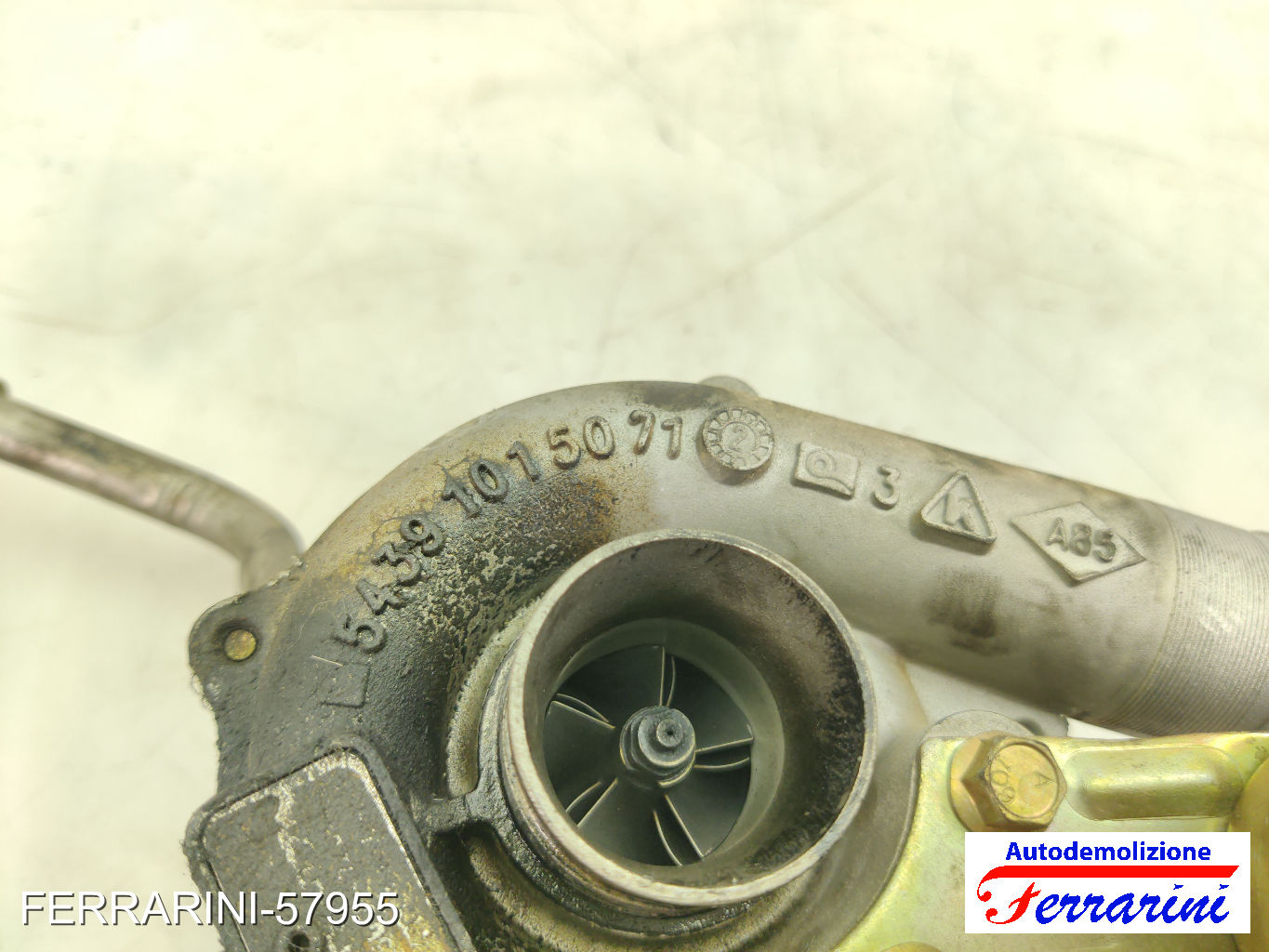 Turbina NISSAN MICRA 3 K12 1.5 DCI 2003-2010 54359700002, 5397, 7701473673 8