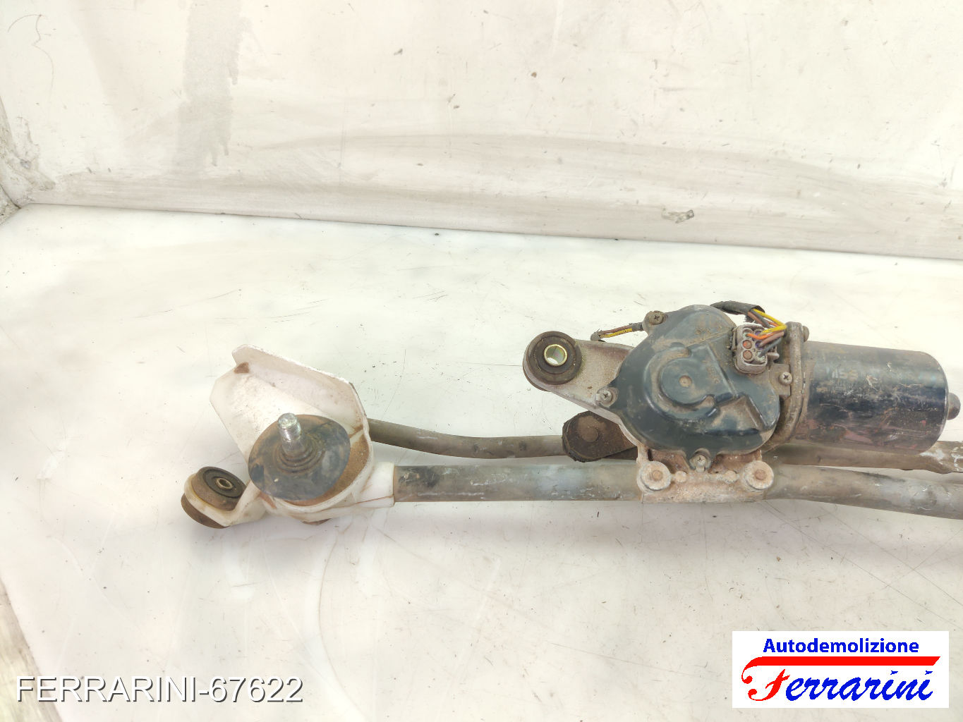 Spazzacqua Motorino Tergicristallo NISSAN MICRA 3 K12 2003-2010 anteriore 10