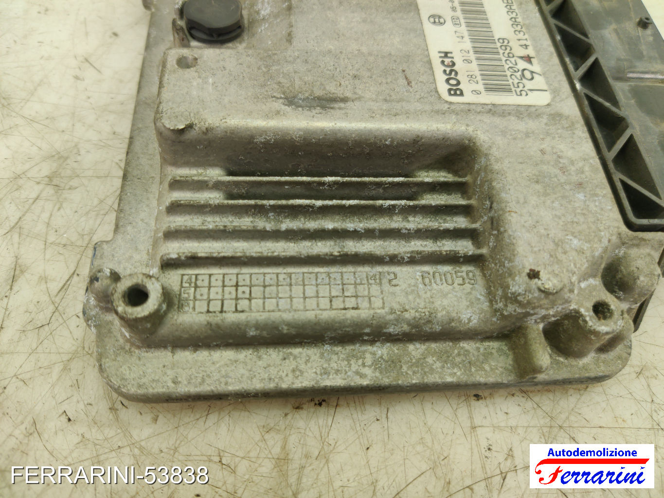 Centralina Motore FIAT CROMA 194 1.9 D MULTIJET 2005-2011 55202699, 0281012147