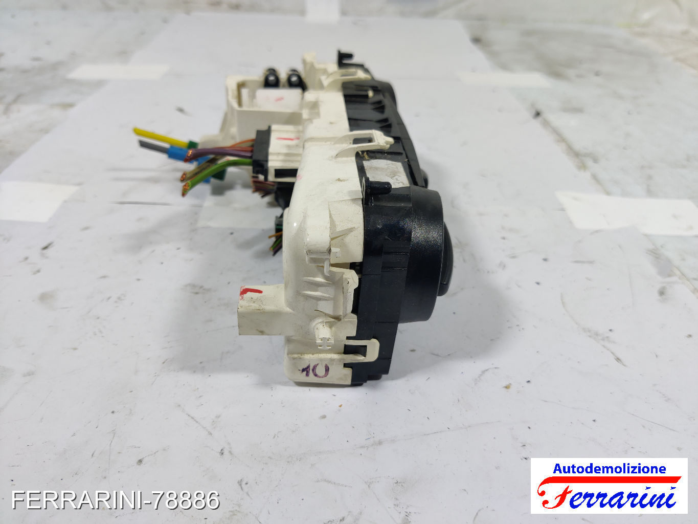 automatico Tastiera Clima MERCEDES CLASSE A W169 2004-2012 anteriore, frontale