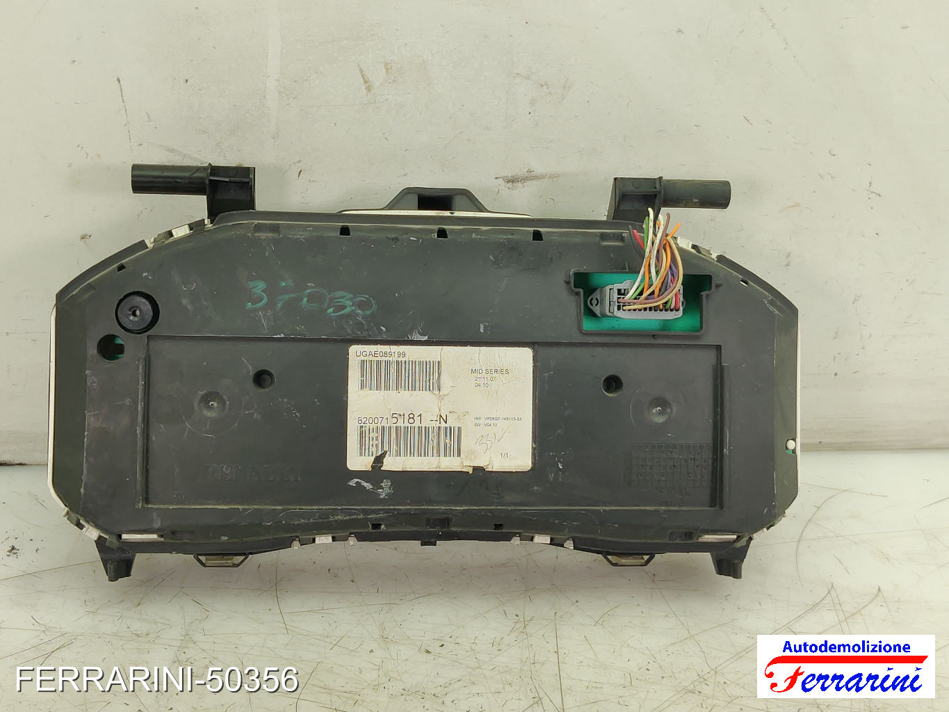 Quadro Contachilometri RENAULT CLIO 3 BR0/1, CR0/1 1.2 16V 2005-2014 8200715181 7