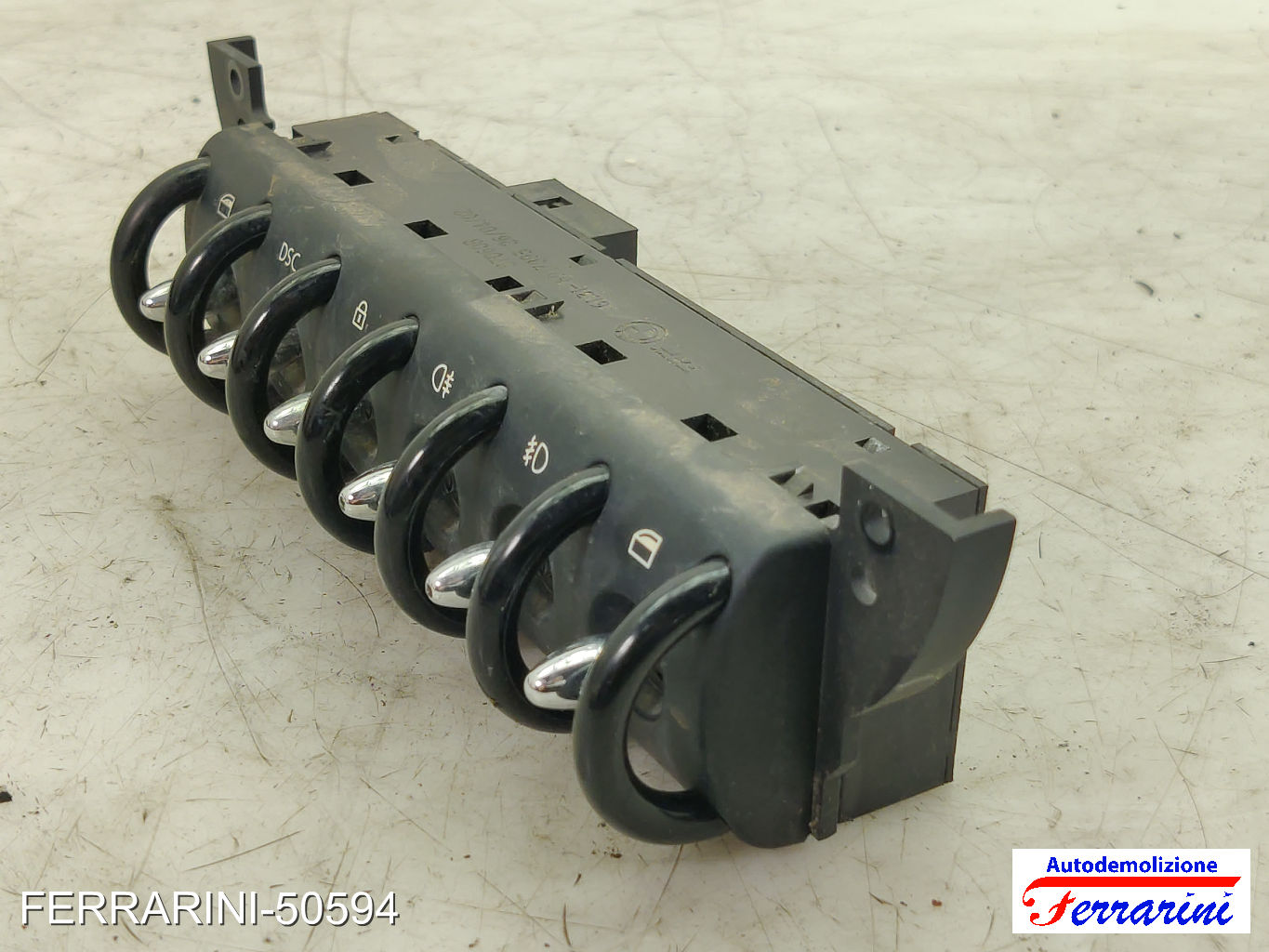 Pulsantiera Tastiera Alzavetro MINI - R50, R53 2001-2006 sinistra, sx, frontale 7
