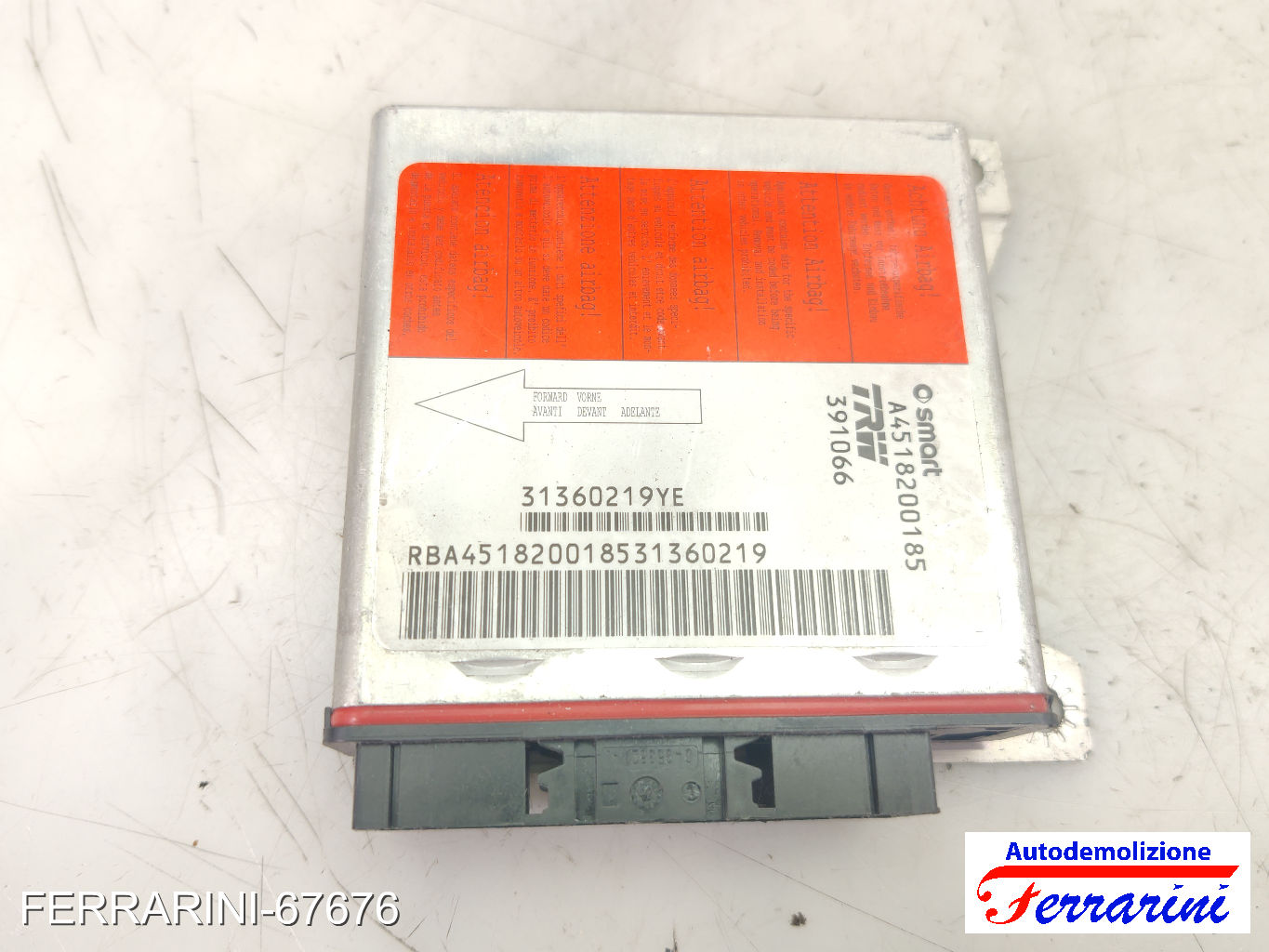 Kit Accensione SMART FORTWO COUPE 451 1.0 2007-2023 A1321532279 15
