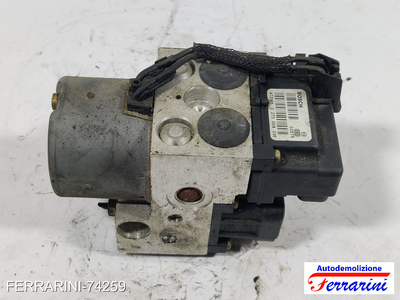 Centralina Pompa Abs FIAT PUNTO 188 1.2 16V 80 1999-2006 46541046, 08104