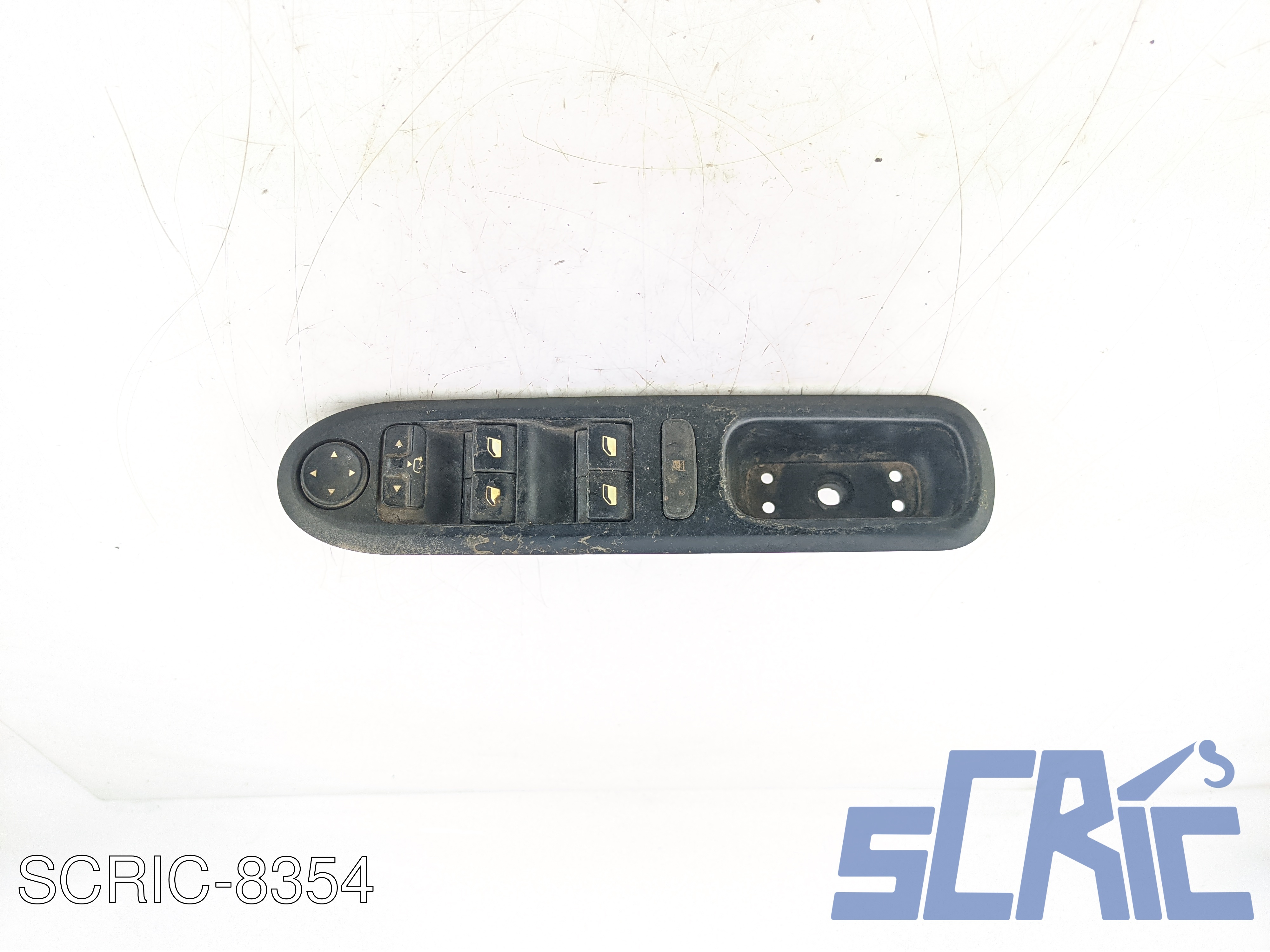 Pulsantiera Tastiera Alzavetro PEUGEOT 407 6D 2004-2010 sinistra, sx, frontale