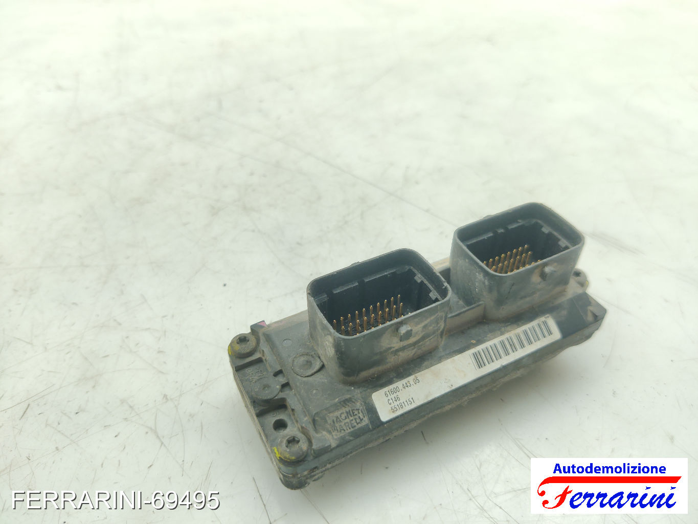 Centralina Motore FIAT PUNTO 188 1.2 60 1999-2010 71736340, 46808849, 1808OYZ