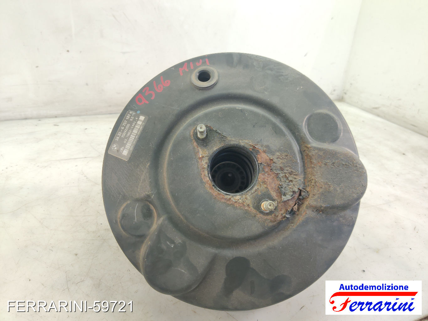Servofreno MINI - R50, R53 COOPER 2001-2006 34336779679, 34336757181 8