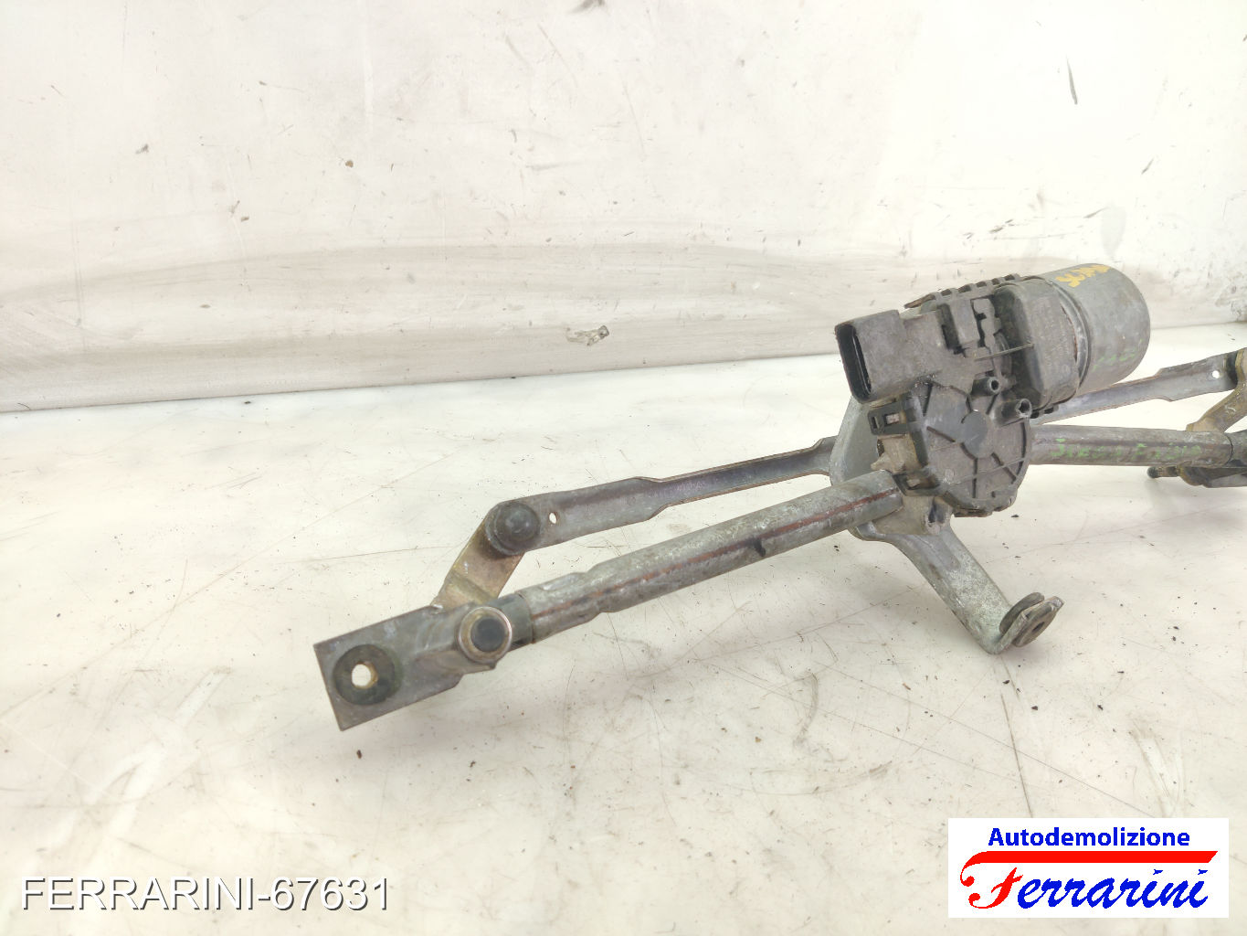 Spazzacqua Motorino Tergicristallo VW POLO 9A, 9N 2001-2009 anteriore, frontale 10