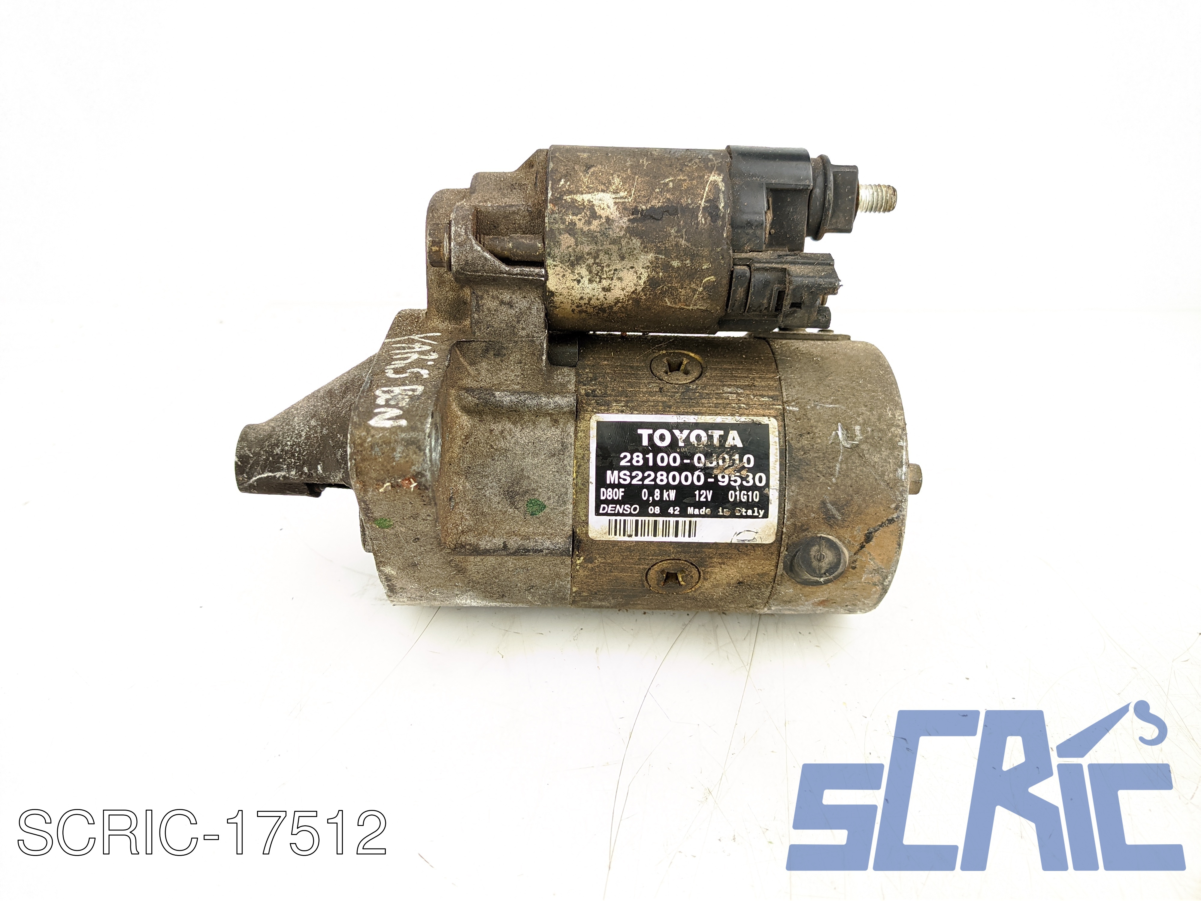 Motorino Avviamento TOYOTA YARIS P1 1.0 2003-2005 281000J010, MS2280009530