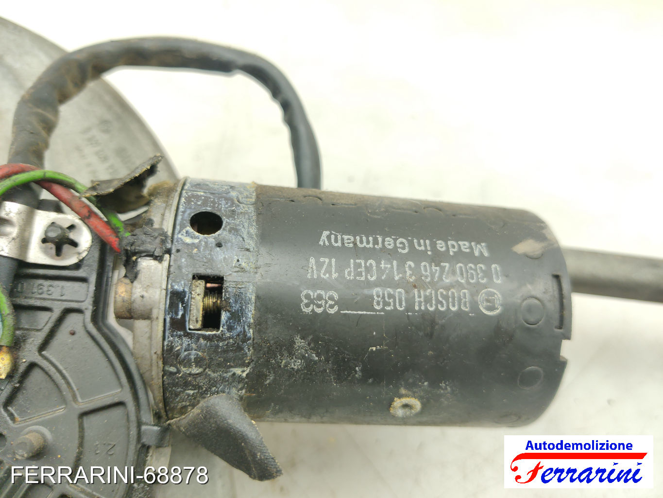 Spazzacqua Motorino Tergicristallo IVECO DAILY 2 AUTOBUS 1991-1996 anteriore 8