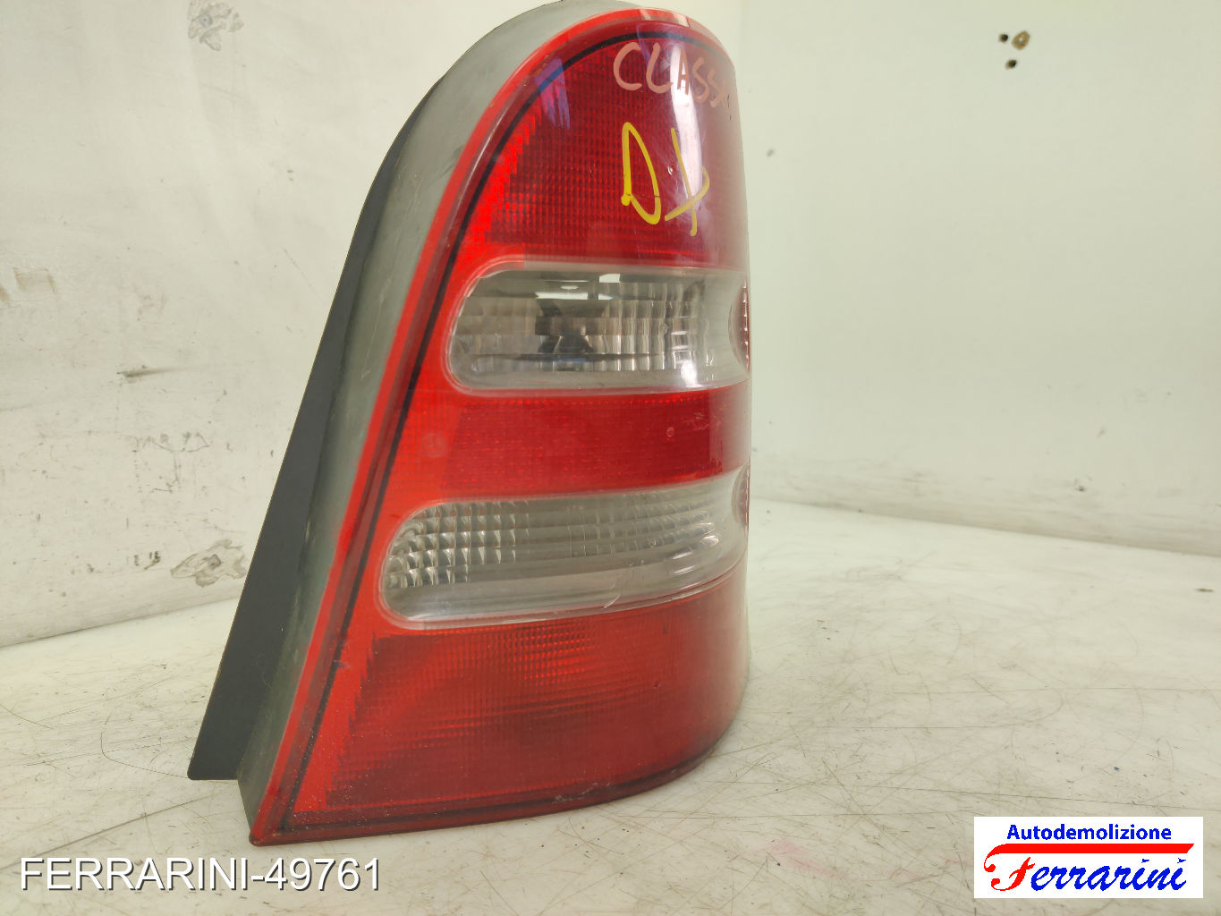 Fanalino Stop Posteriore MERCEDES CLASSE A W168 2001-2004 destro, dx, posteriore 11