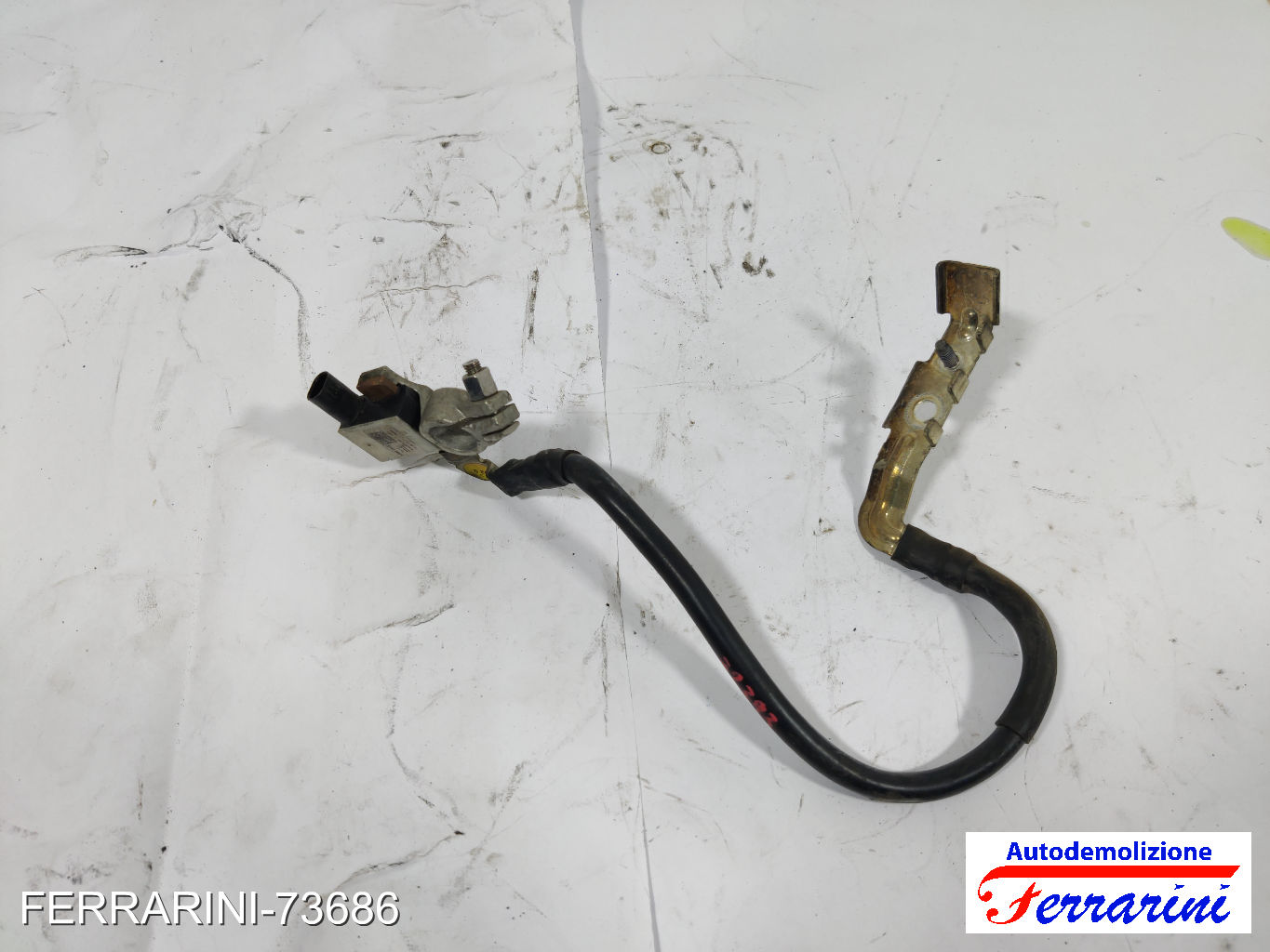 sensore IBS cavo massa negativo batteria VW GOLF 7 5G1, BE1, BE2, BQ1 2.0 TDI