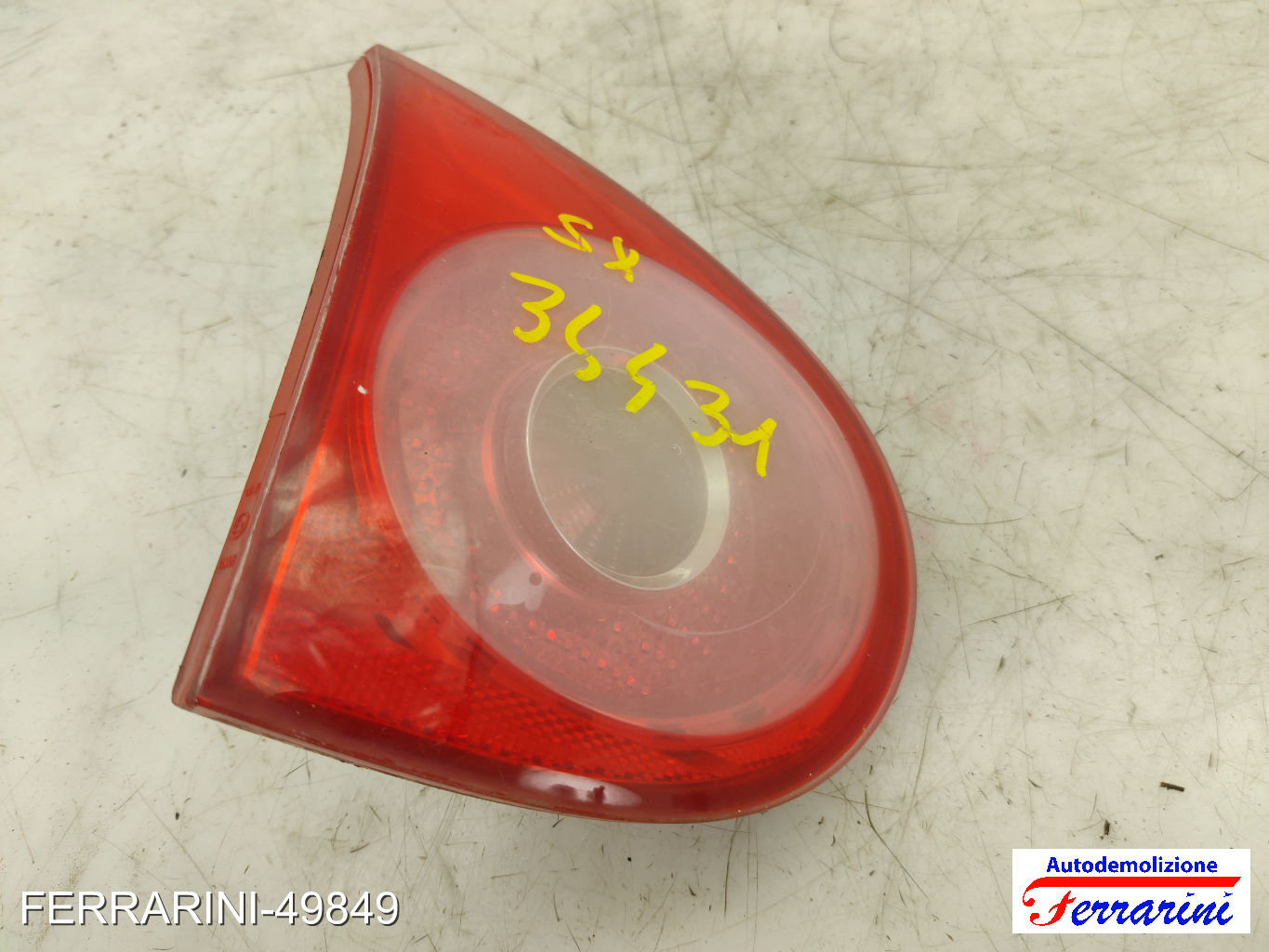 Fanalino Stop Posteriore VW GOLF 5 1K1 2003-2008 sinistro, sx 1K6945093G