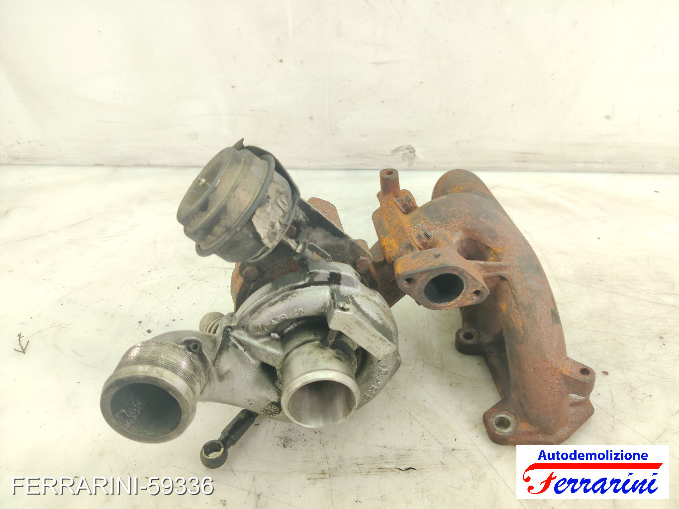 Turbina FIAT BRAVO 2 198 1.9 D MULTIJET 2007-2014 55214061, 55205475, 041022301