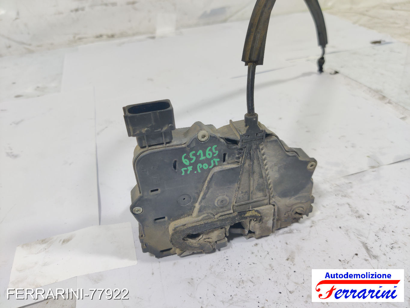 Serratura Porta FIAT GRANDE PUNTO 199 2005-2010 sinistro, sx, posteriore, post 11