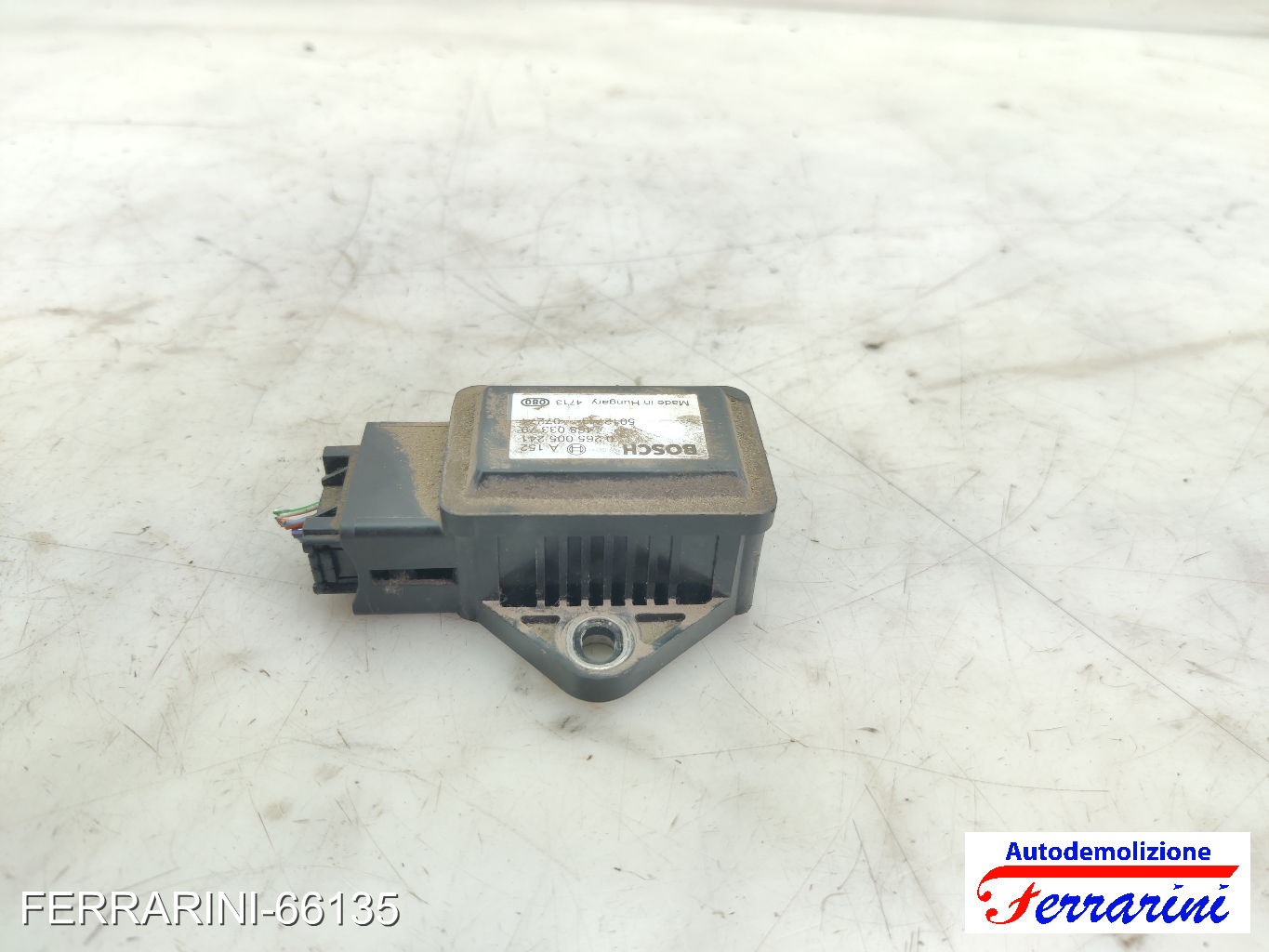 Sensore Imbardata Urto ALFA ROMEO 147 937 2004-2010 anteriore, frontale 46803379 6