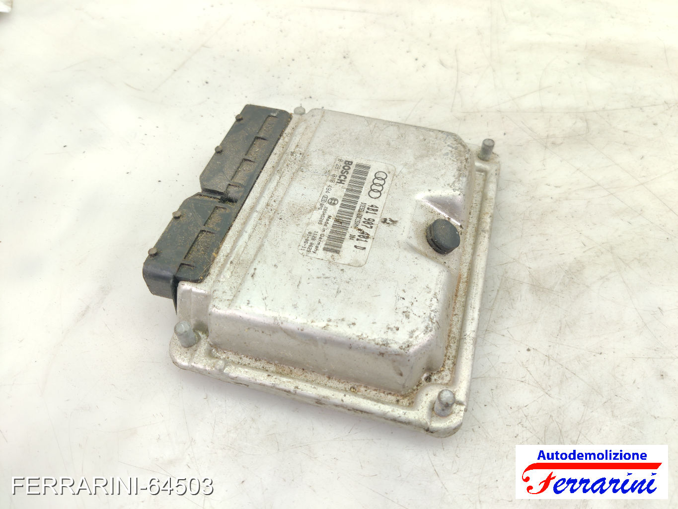 Centralina Motore AUDI A6 AT 4B5 2.5 TDI 2001-2005 4B1907401D, 11280629