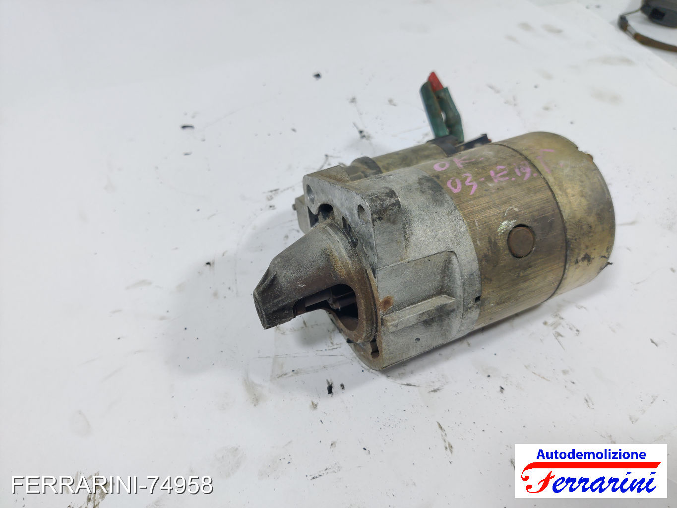 Motorino Avviamento FIAT UNO 146 45 I.E 1.0 1984-1995 63221890, 7612952
