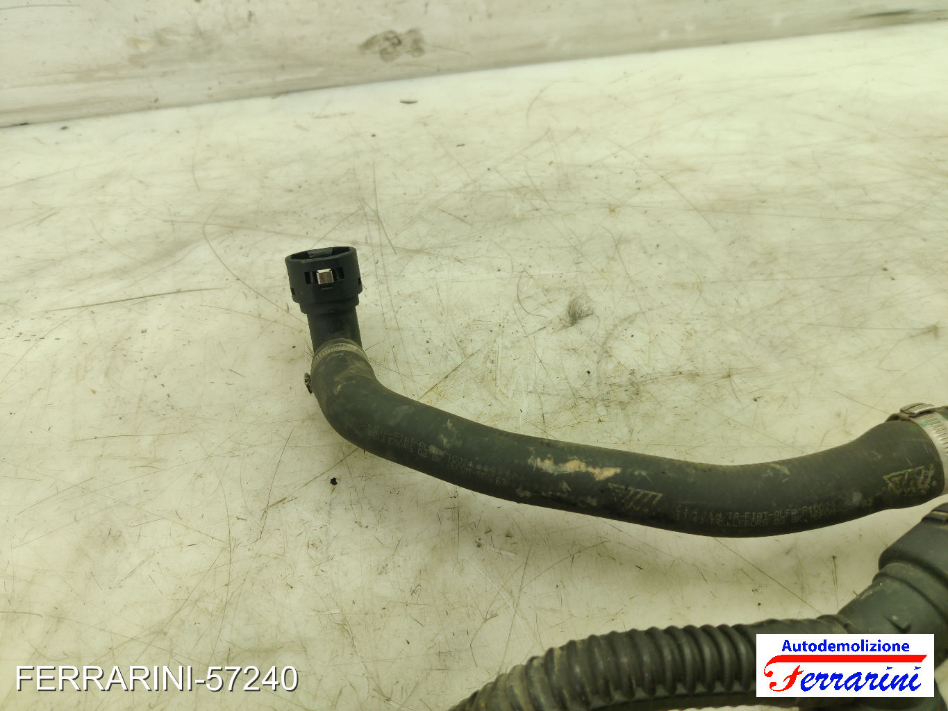 tubo acqua raffreddamento EGR FIAT BRAVO 2 198 1.6 D MULTIJET 2007-2014 55209653 8
