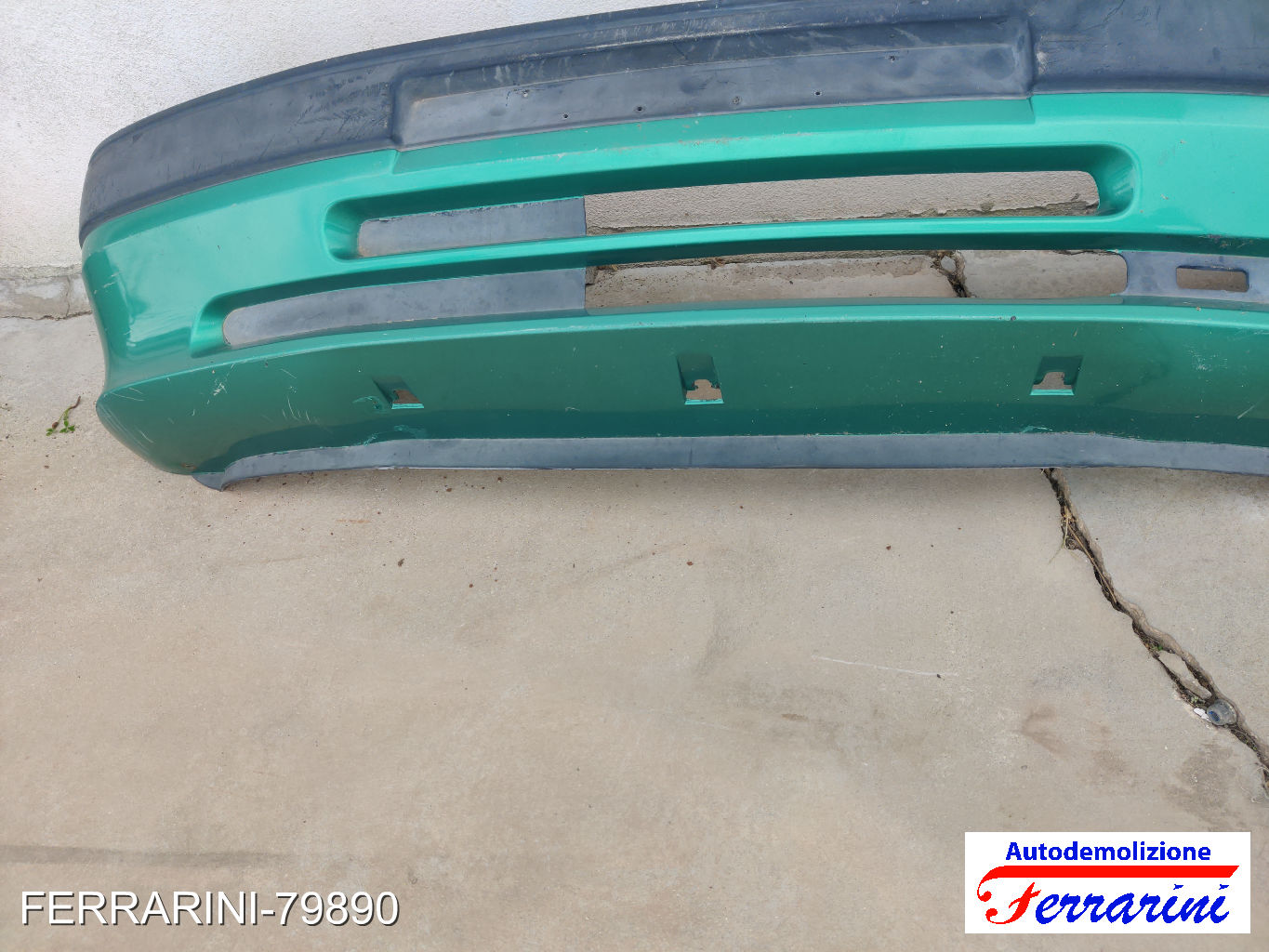 Paraurti PEUGEOT 106 1 1A, 1C 1991-1996 Frontale 9604243780, 7401E2