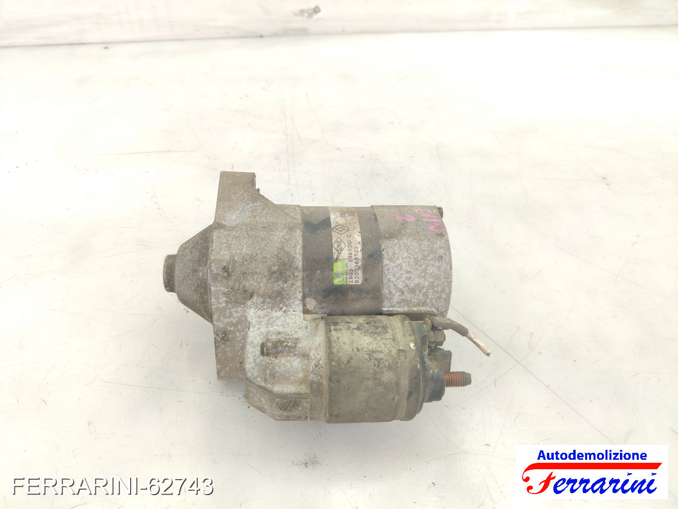 Motorino Avviamento RENAULT KANGOO KC0/1 1.2 16V 2001-2023 8200369521